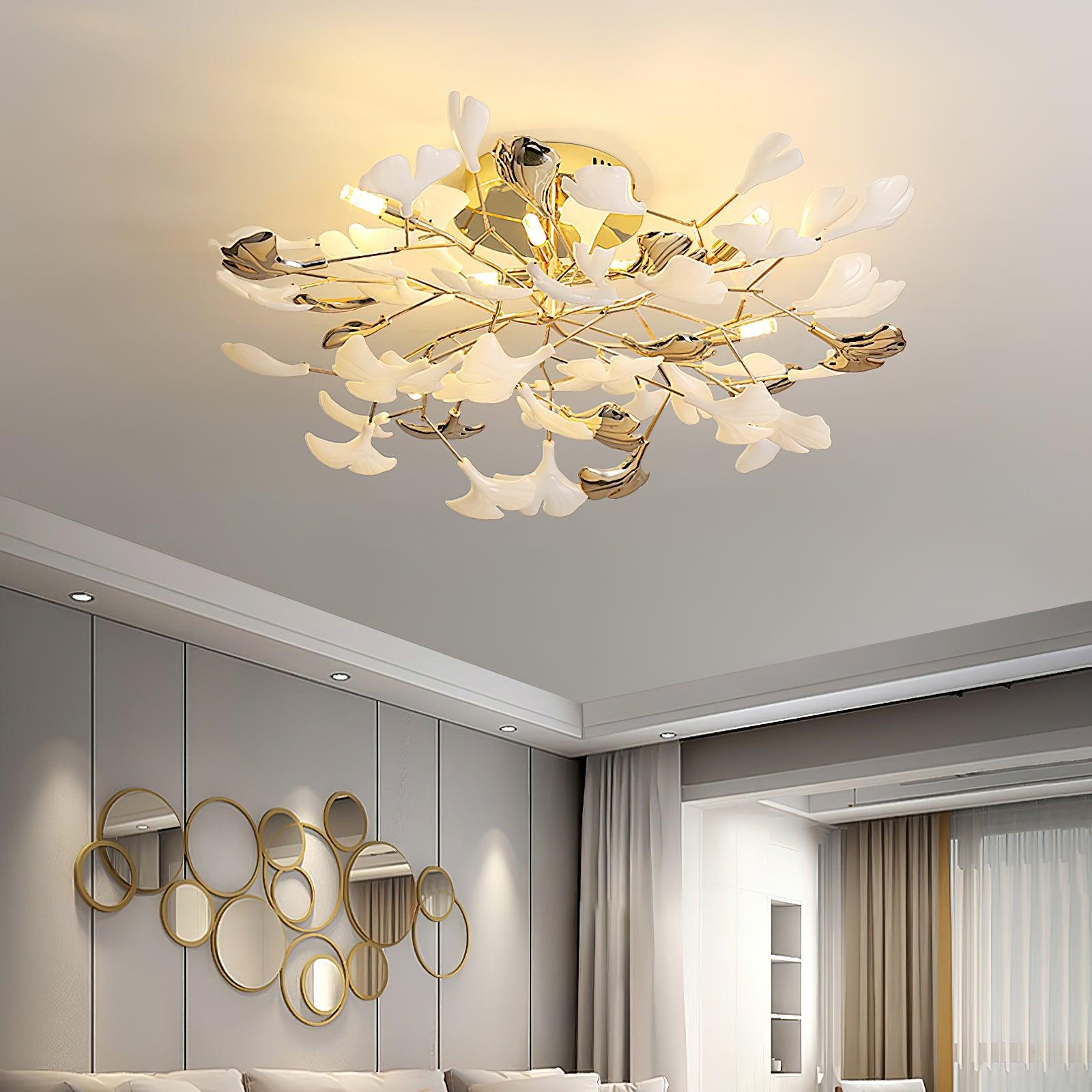 Gingko Rotating Ceiling Lamp - Lumpaz