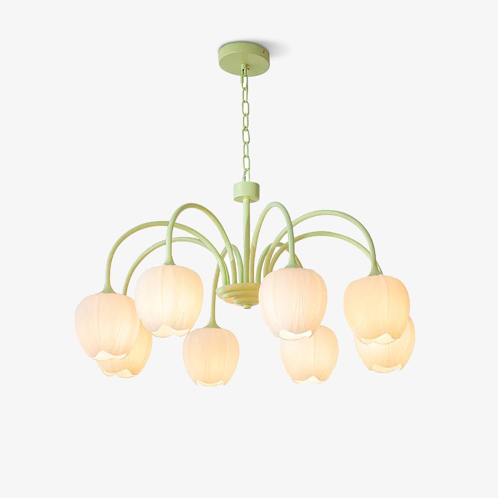 Tulip Matcha Chandelier - Lumpaz