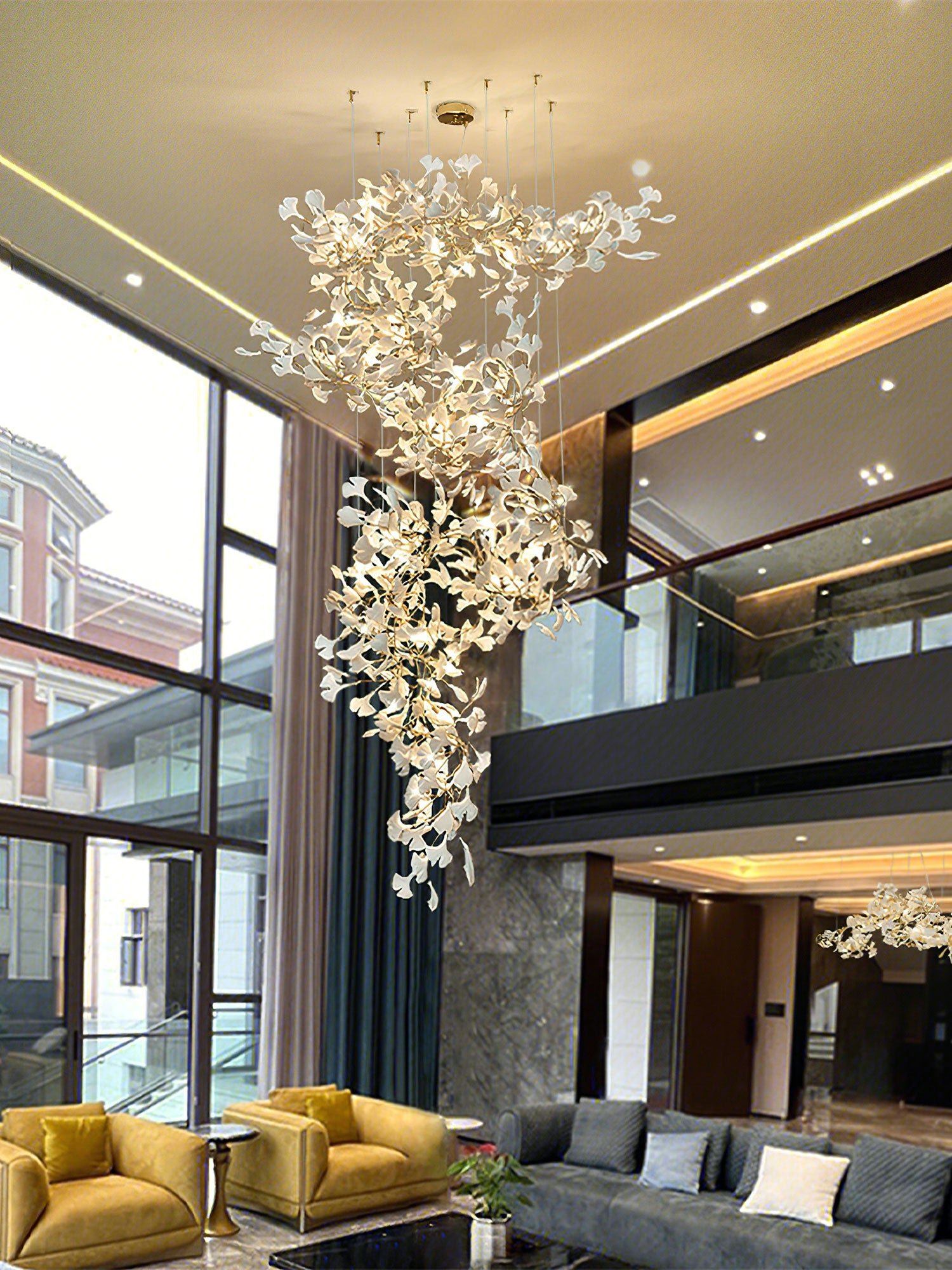 Gingko Chandelier F | Lumpaz