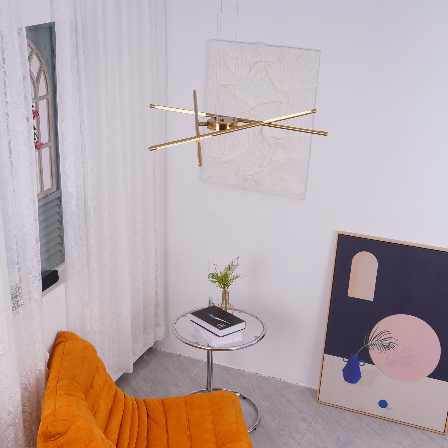 Rotatable LED Chandelier - Lumpaz