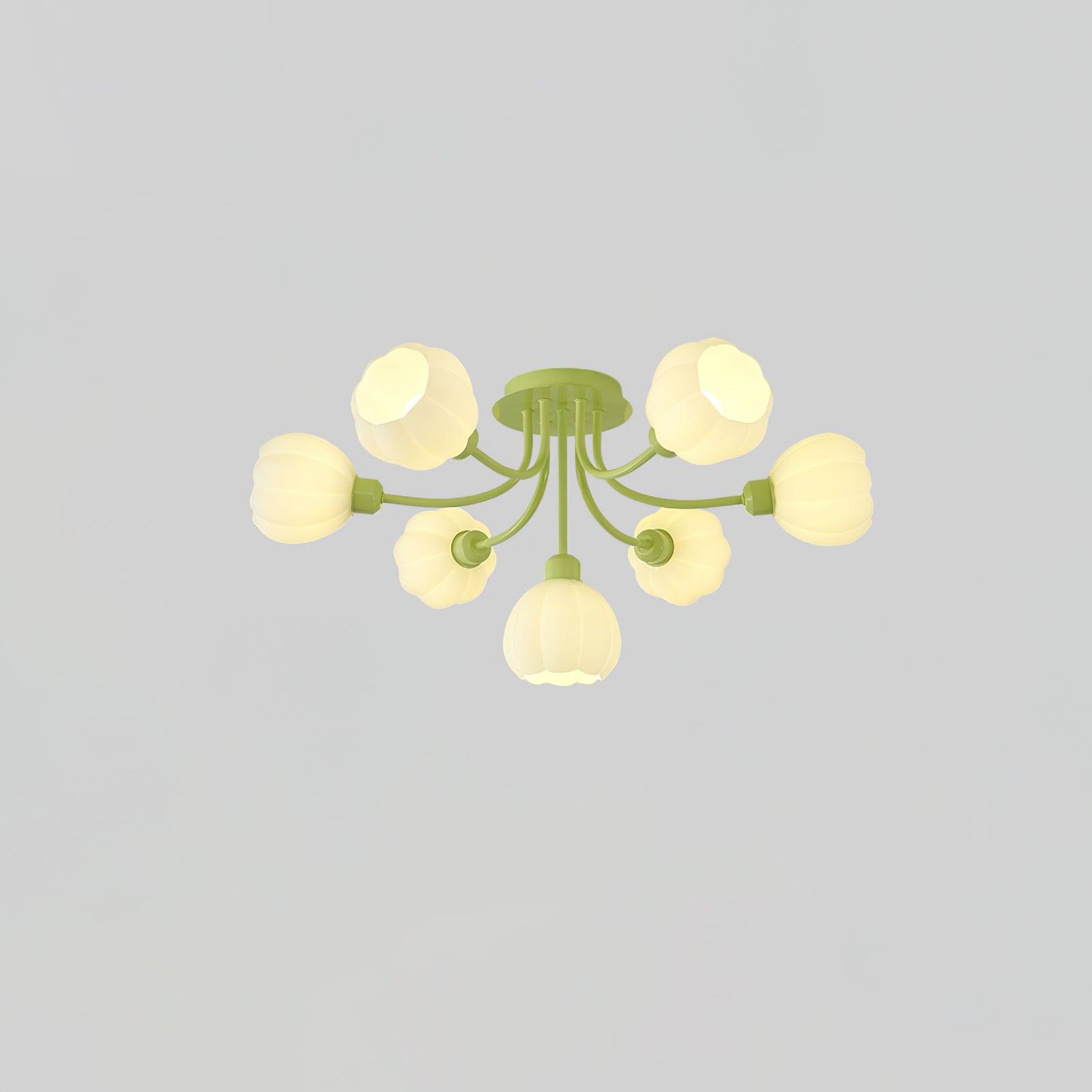 Pumpkin Matcha Ceiling Lamp - Lumpaz