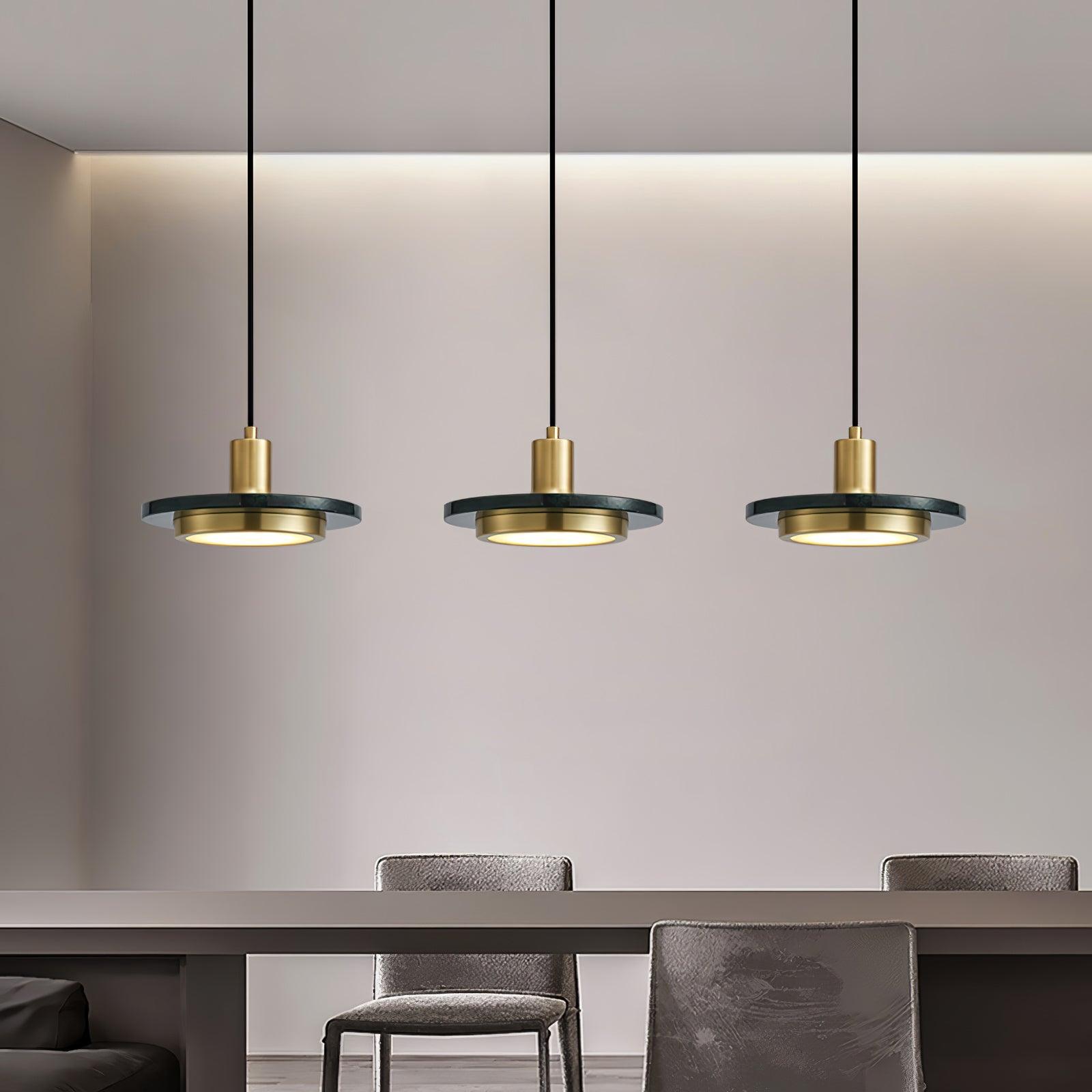 Double Circle Pendant Light - Lumpaz