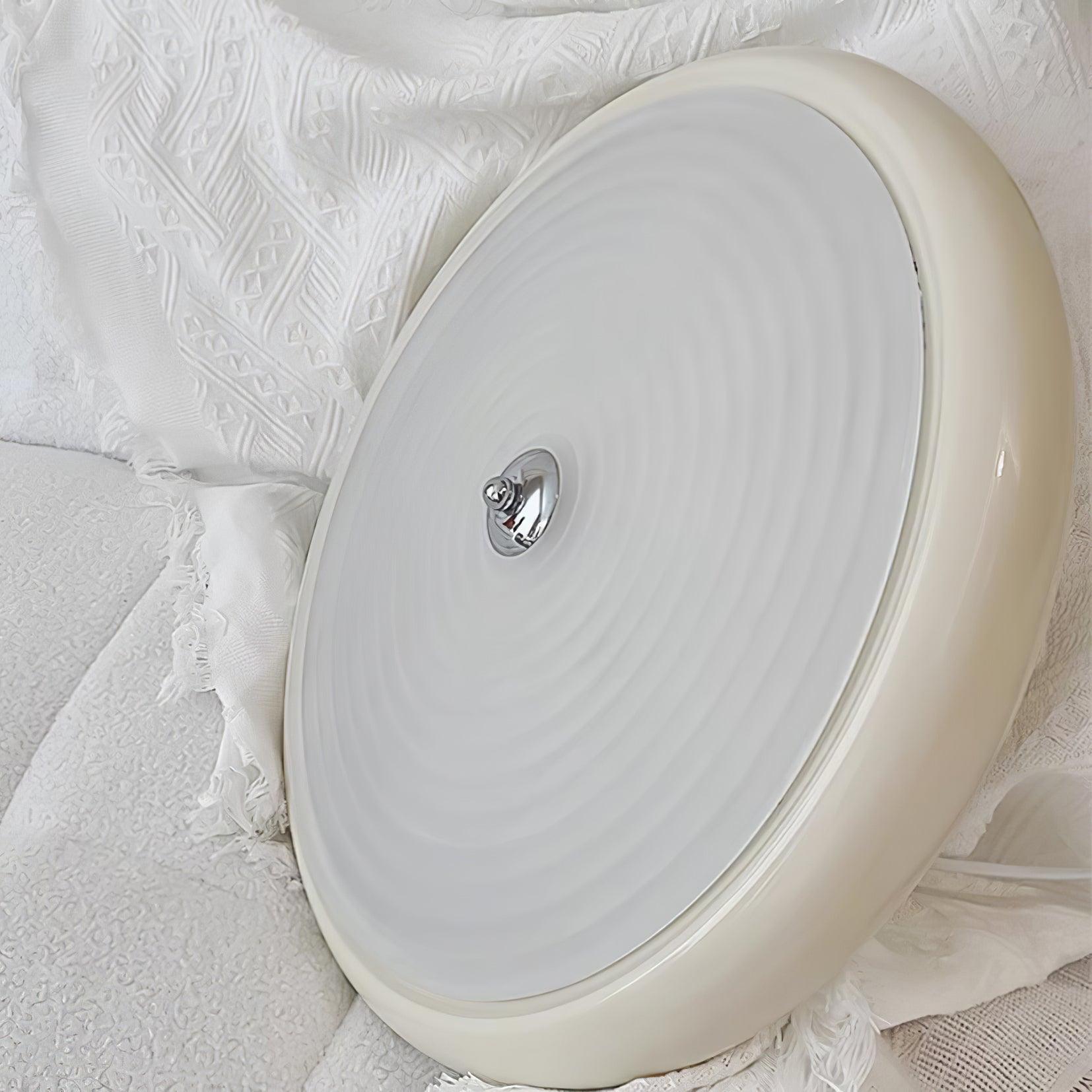 Ripple Cream Ceiling Lamp - Lumpaz