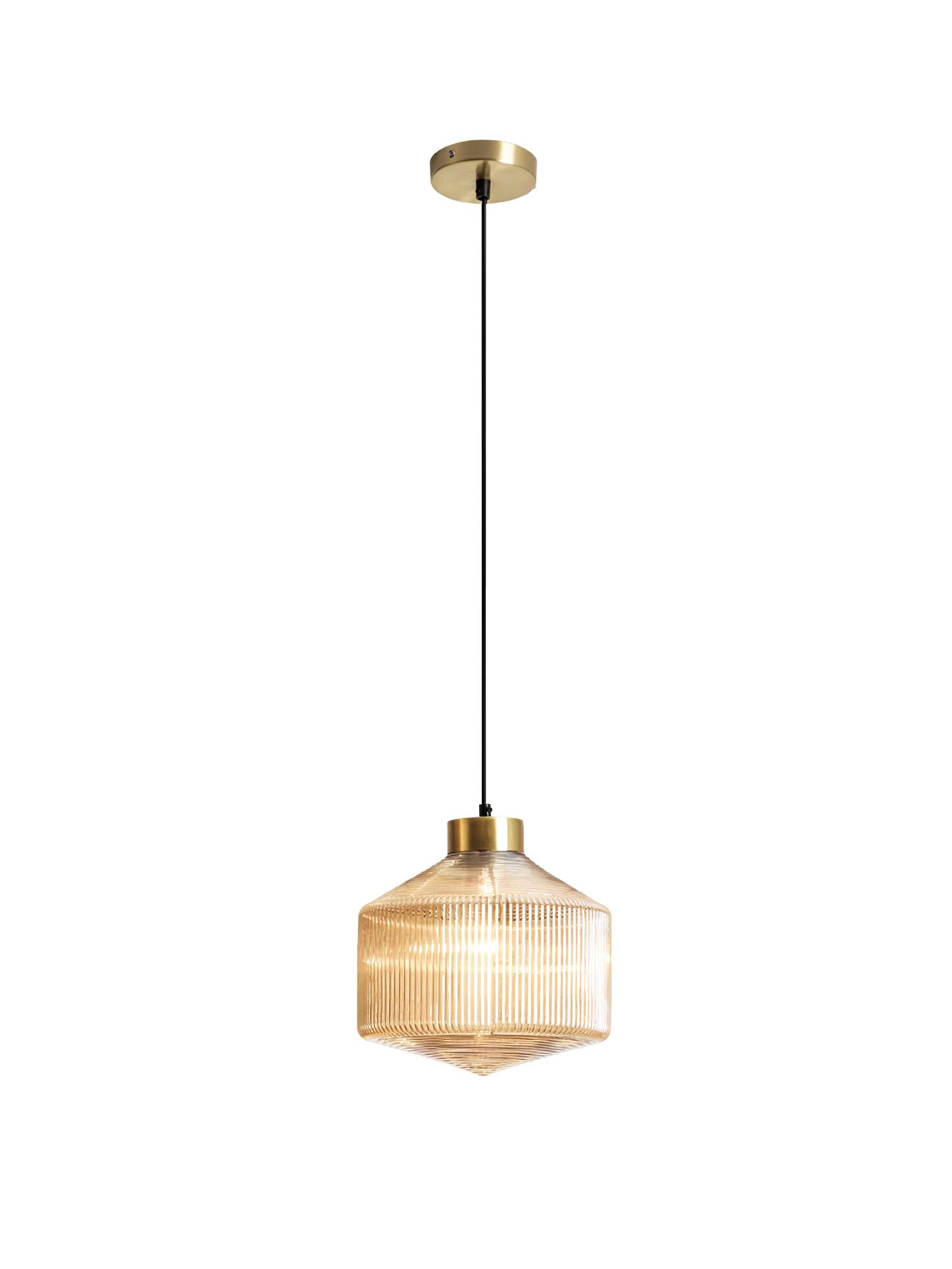 Striped Spinning Top Pendant Light - Lumpaz