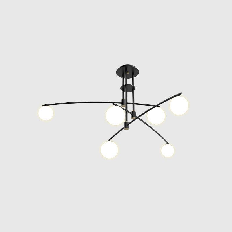 Modern Long Arm Chandelier - Lumpaz