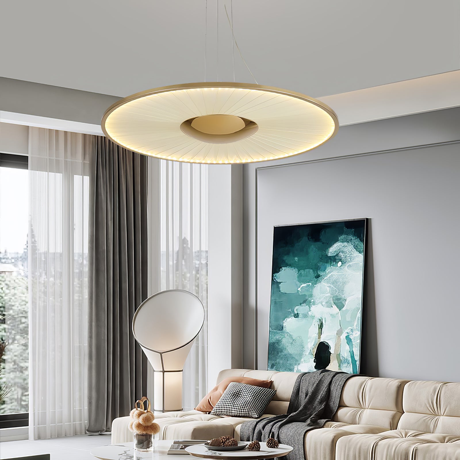 Dix Heures Pendant Light - Lumpaz