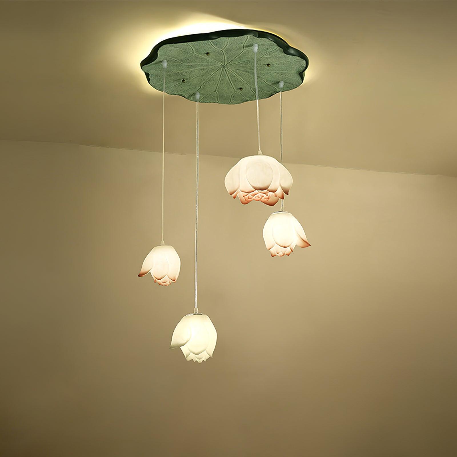Lotus Chandelier - Lumpaz