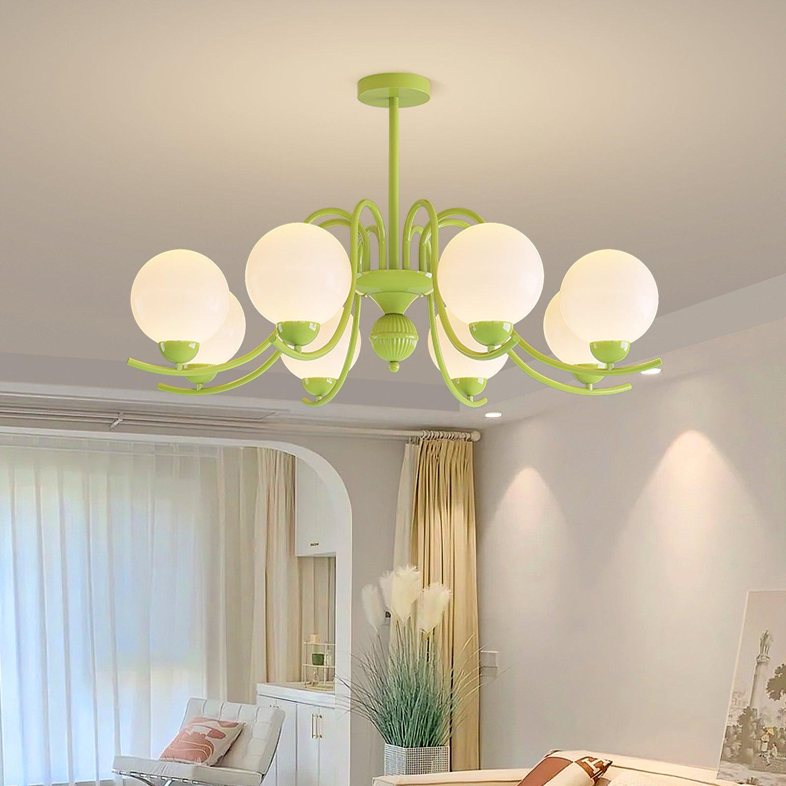 Vanilla Ball Chandelier - Lumpaz