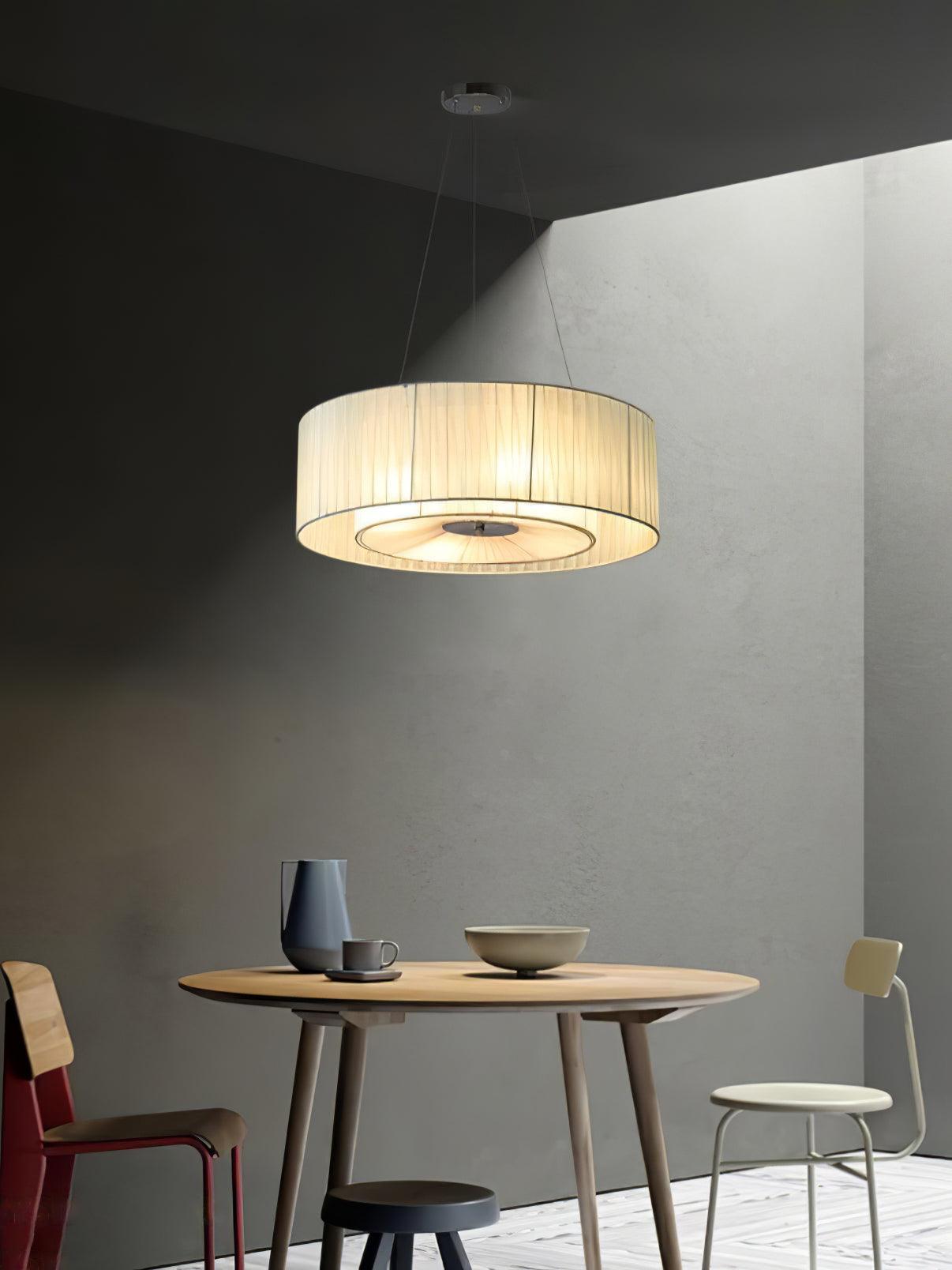 Ruffle Pleated Pendant Lamp - Lumpaz