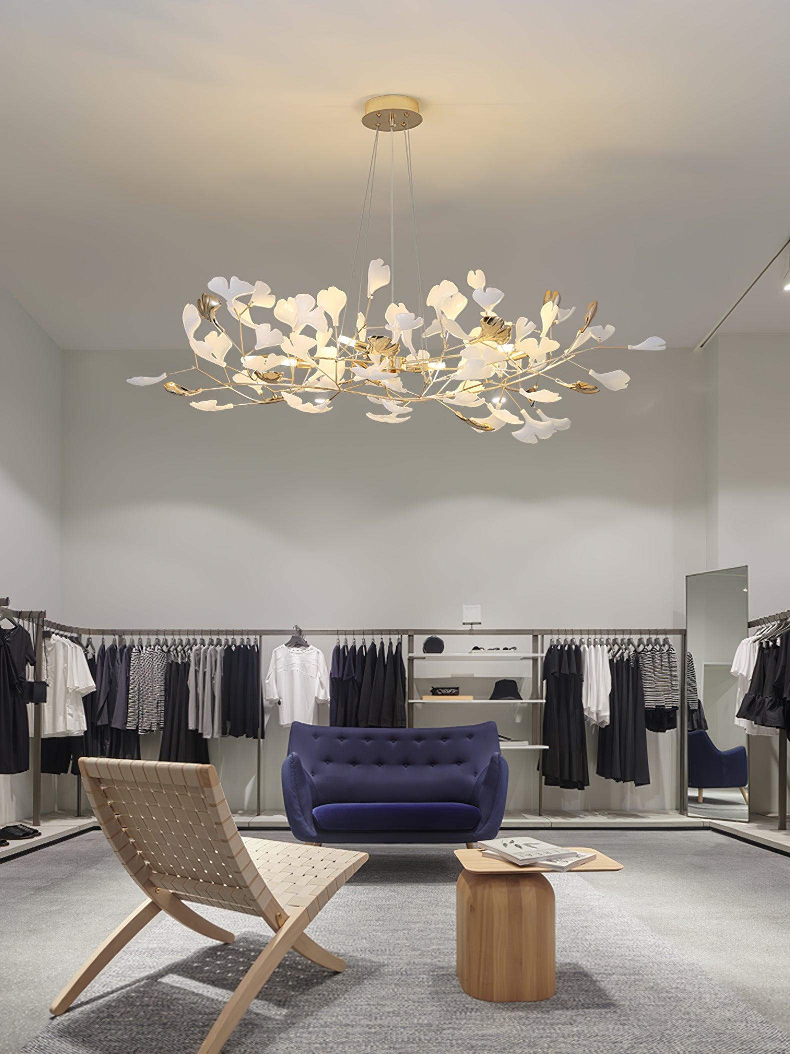 Gingko Chandelier R - Lumpaz