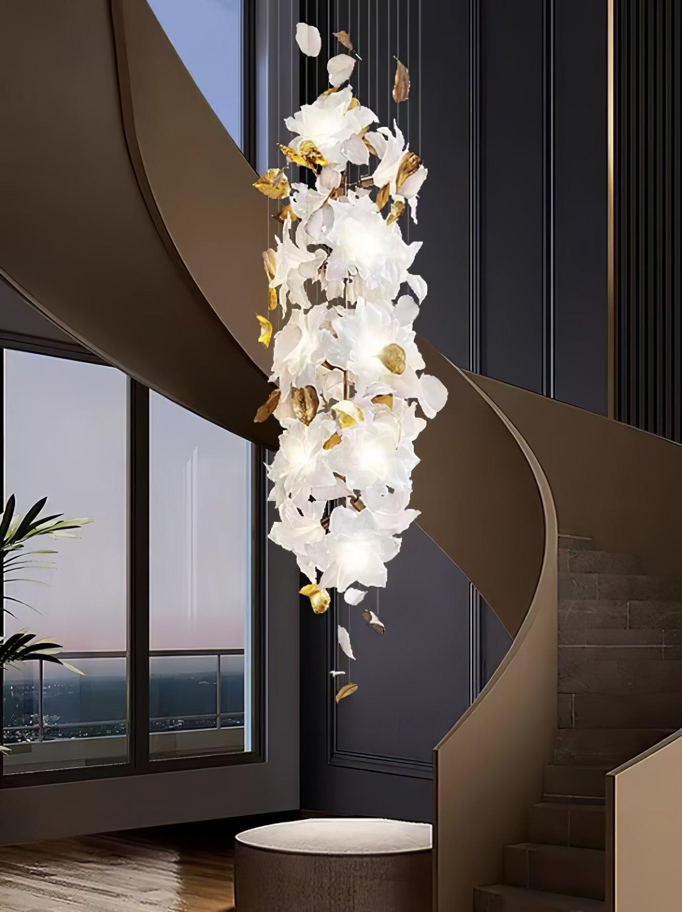 Flying Flowers Fluttering Chandelier - Lumpaz