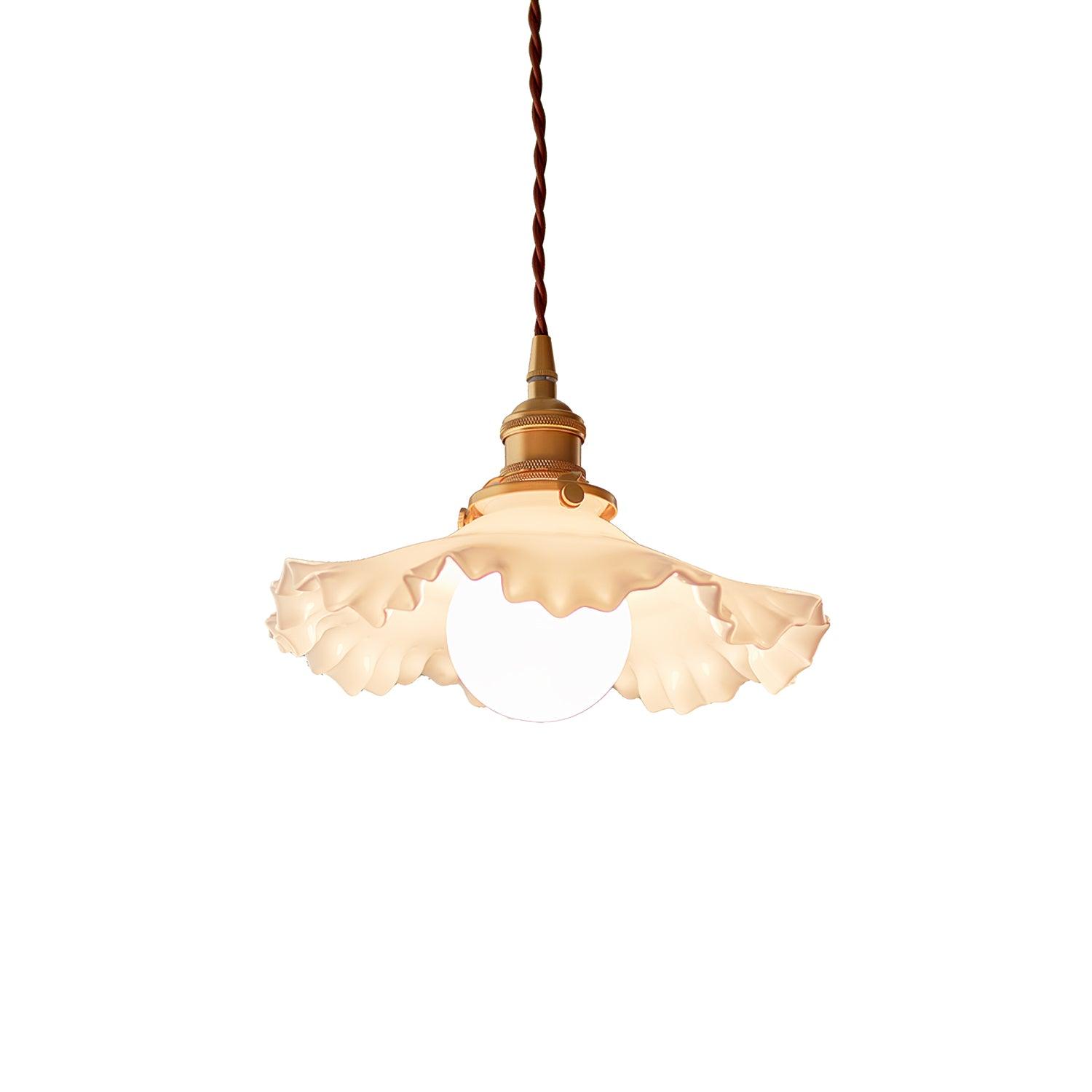 Small Floral Pendant Lamp - Lumpaz