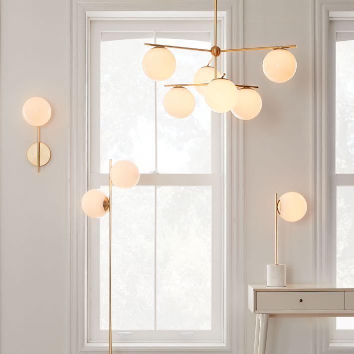Sphere & Stem Chandelier - Lumpaz