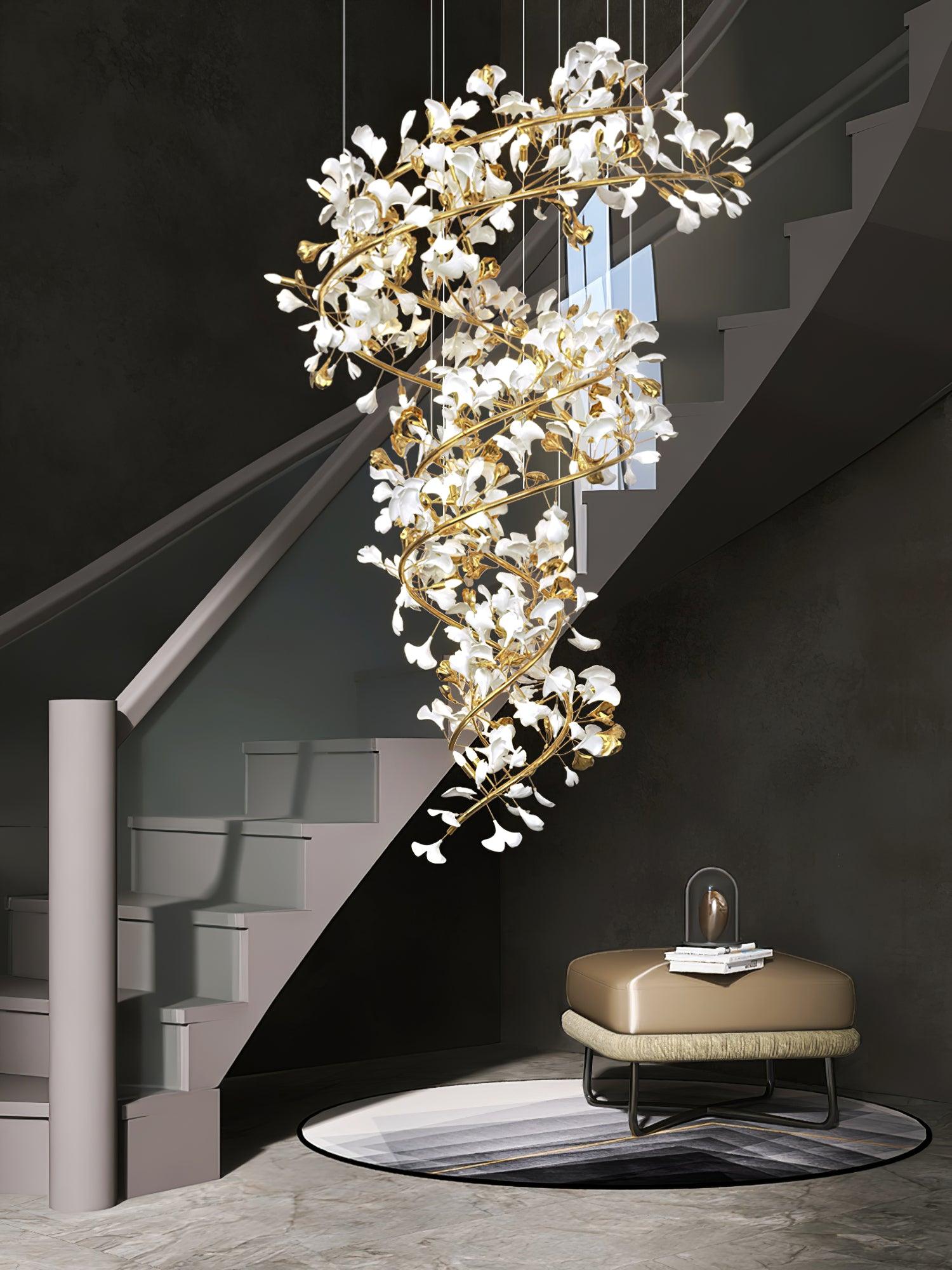 Gingko Chandelier Q - Lumpaz