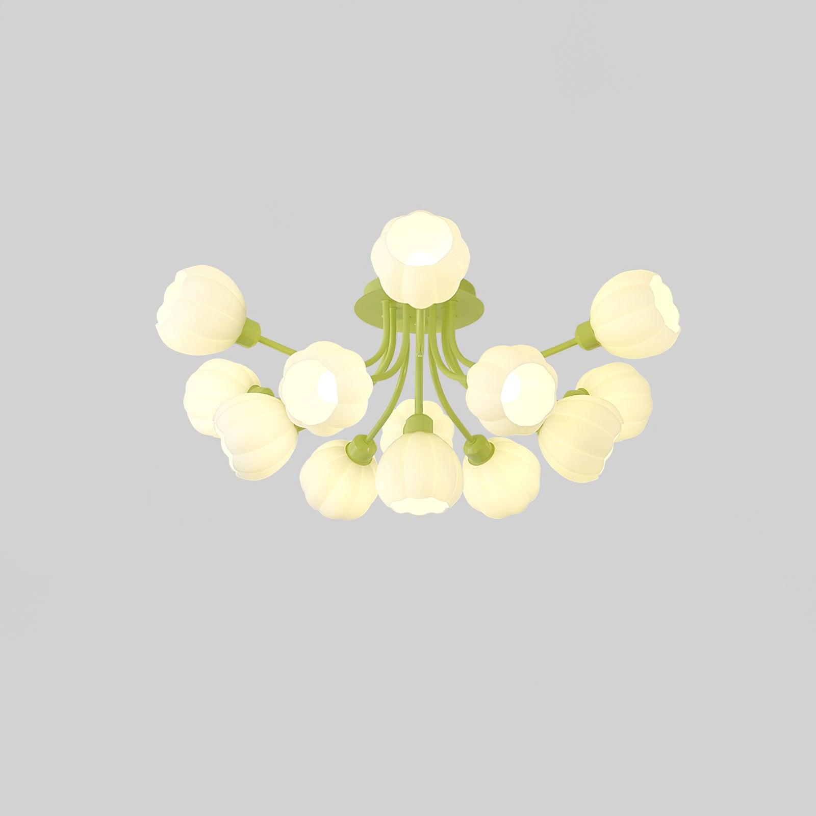 Pumpkin Matcha Ceiling Lamp - Lumpaz