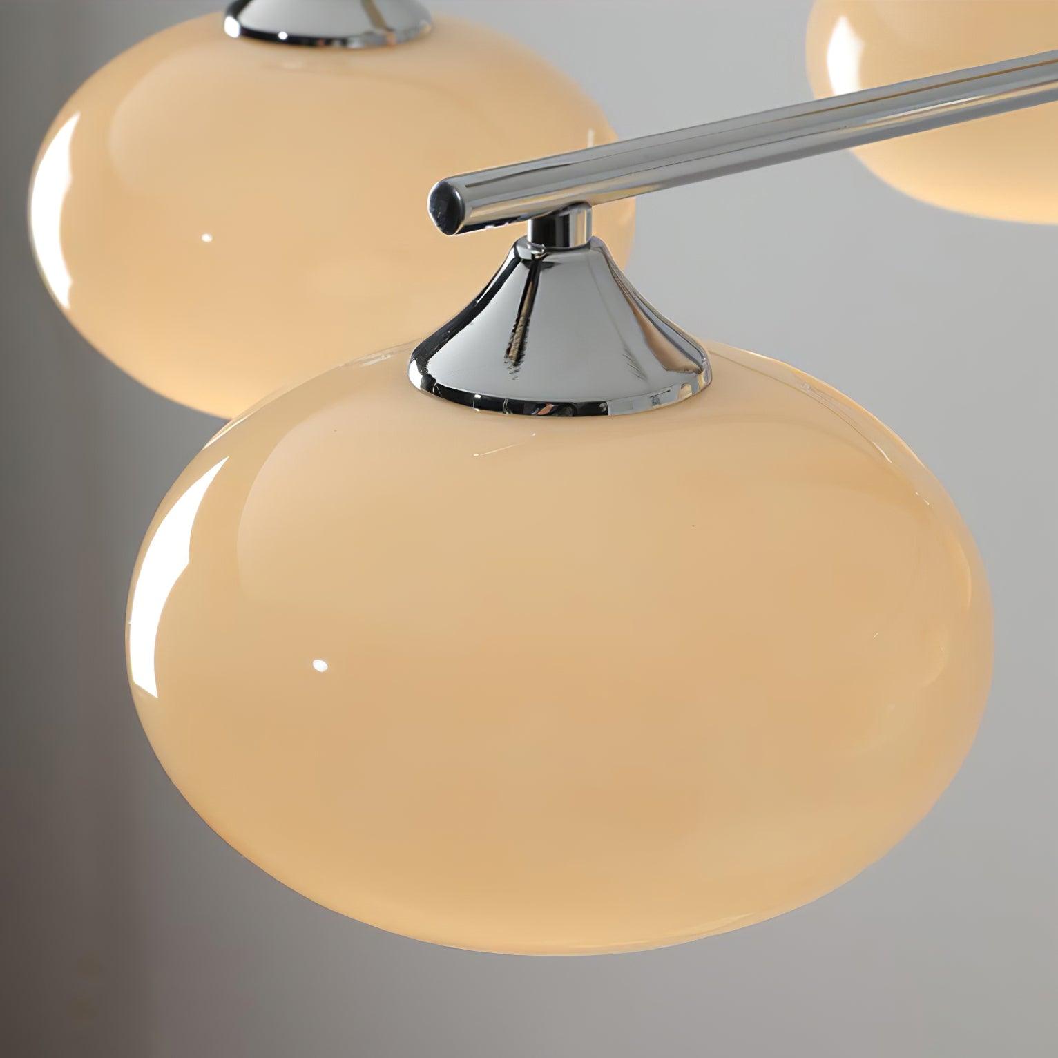 Elliptical Persimmon Chandelier - Lumpaz
