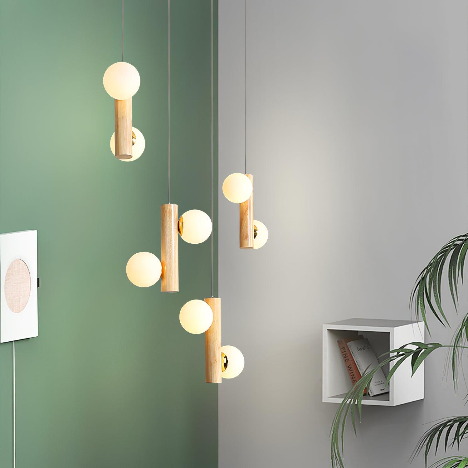 Tupelo Double Pendant Lamp - Lumpaz