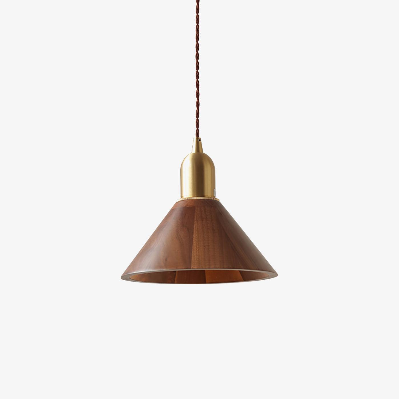 Lyfa Walnut Pendant Light - Lumpaz