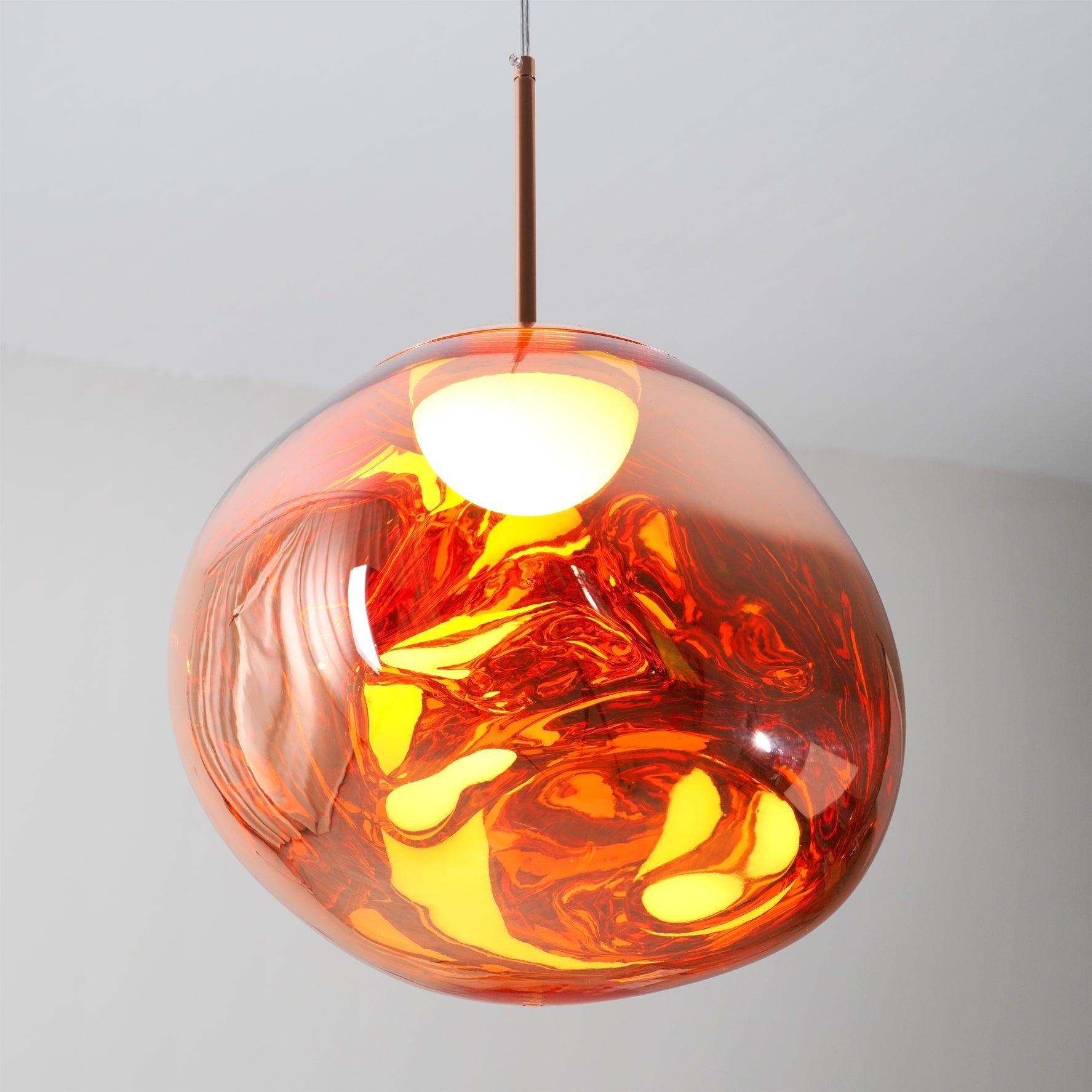 Multi Lava Round Pendant Lamp - Lumpaz