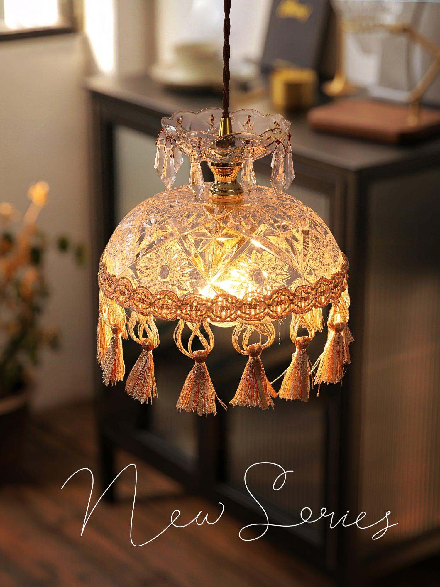 Bowl Tassel Pendant Light - Lumpaz