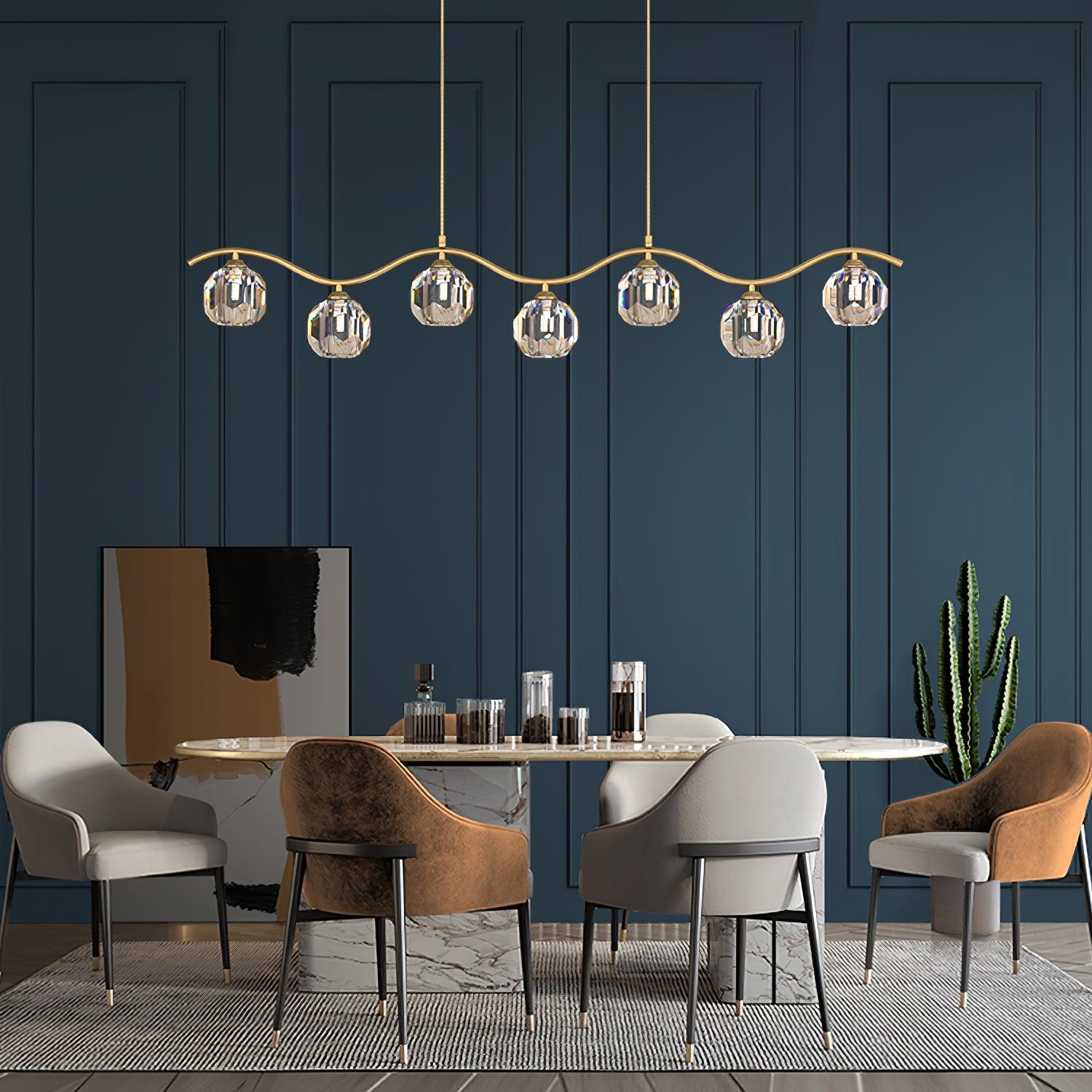 Eara Crystal Chandelier - Lumpaz