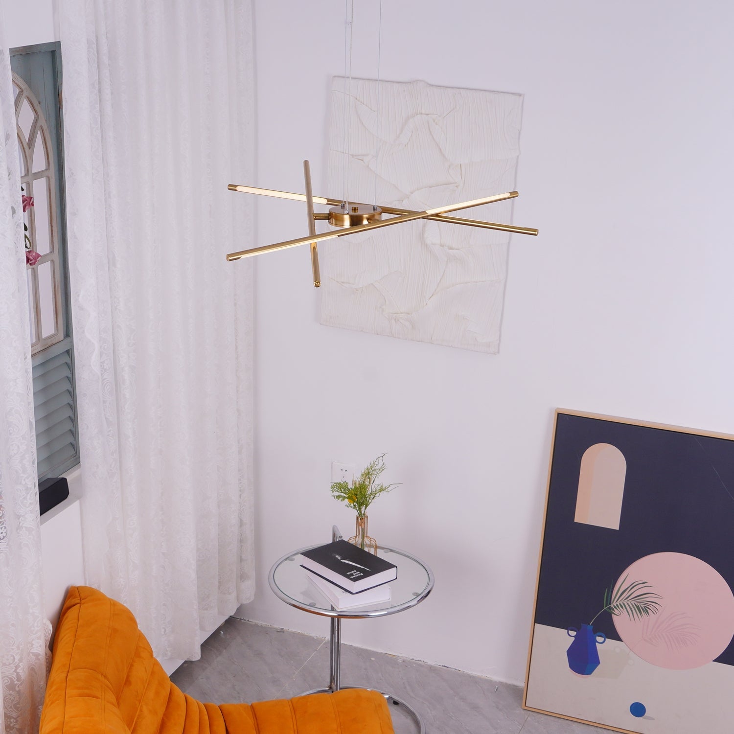 Rotatable LED Chandelier - Lumpaz
