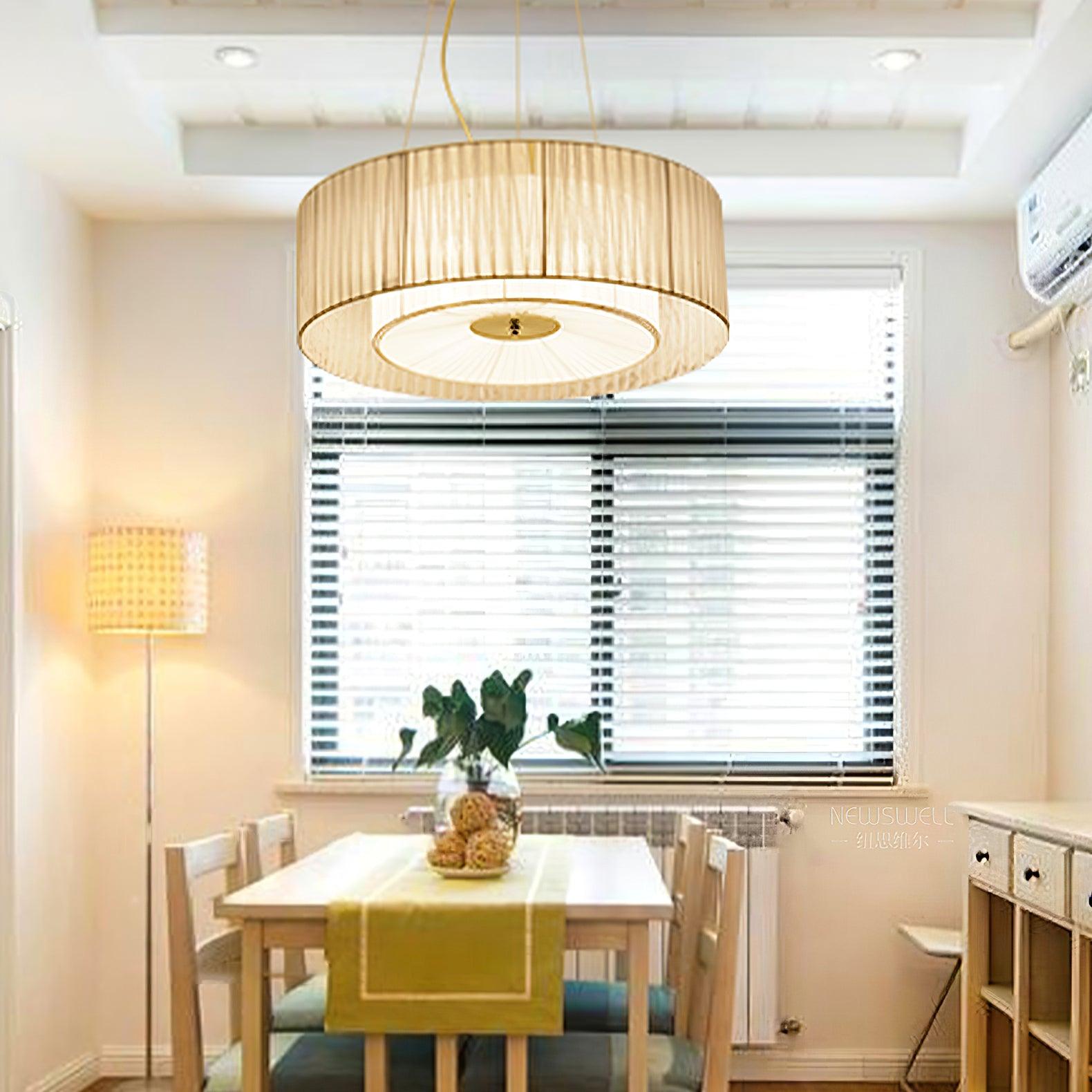 Ruffle Pleated Pendant Lamp - Lumpaz