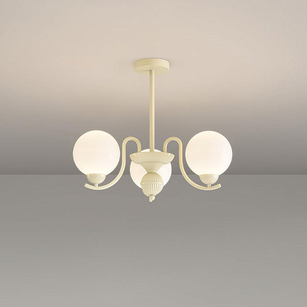 Vanilla Ball Chandelier - Lumpaz
