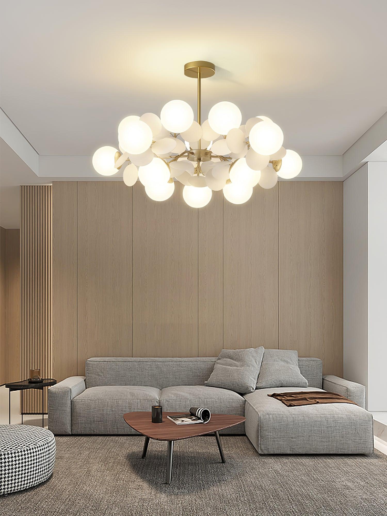 Off White Tree Chandelier - Lumpaz