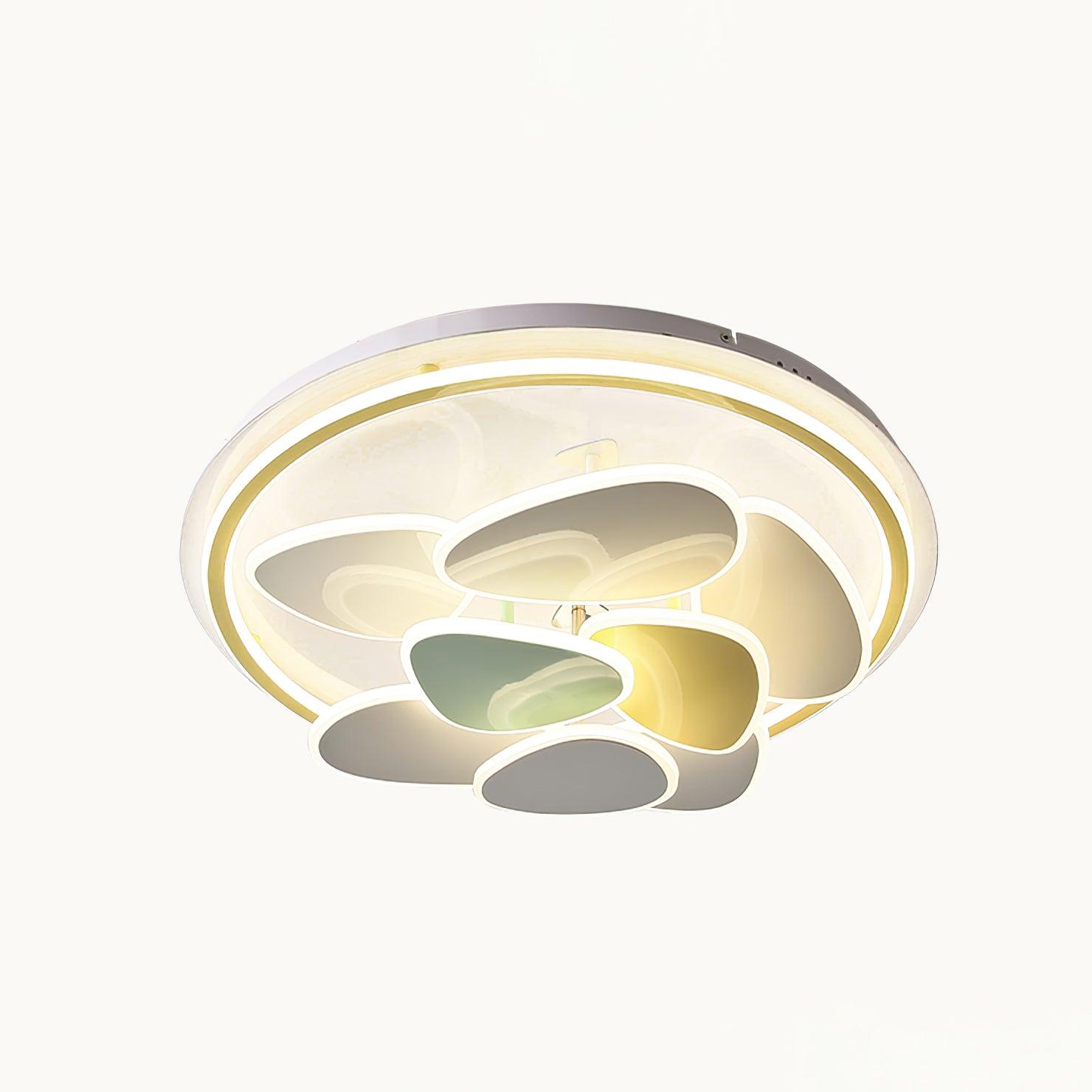 Colorful Cloud Round Ceiling Lamp - Lumpaz