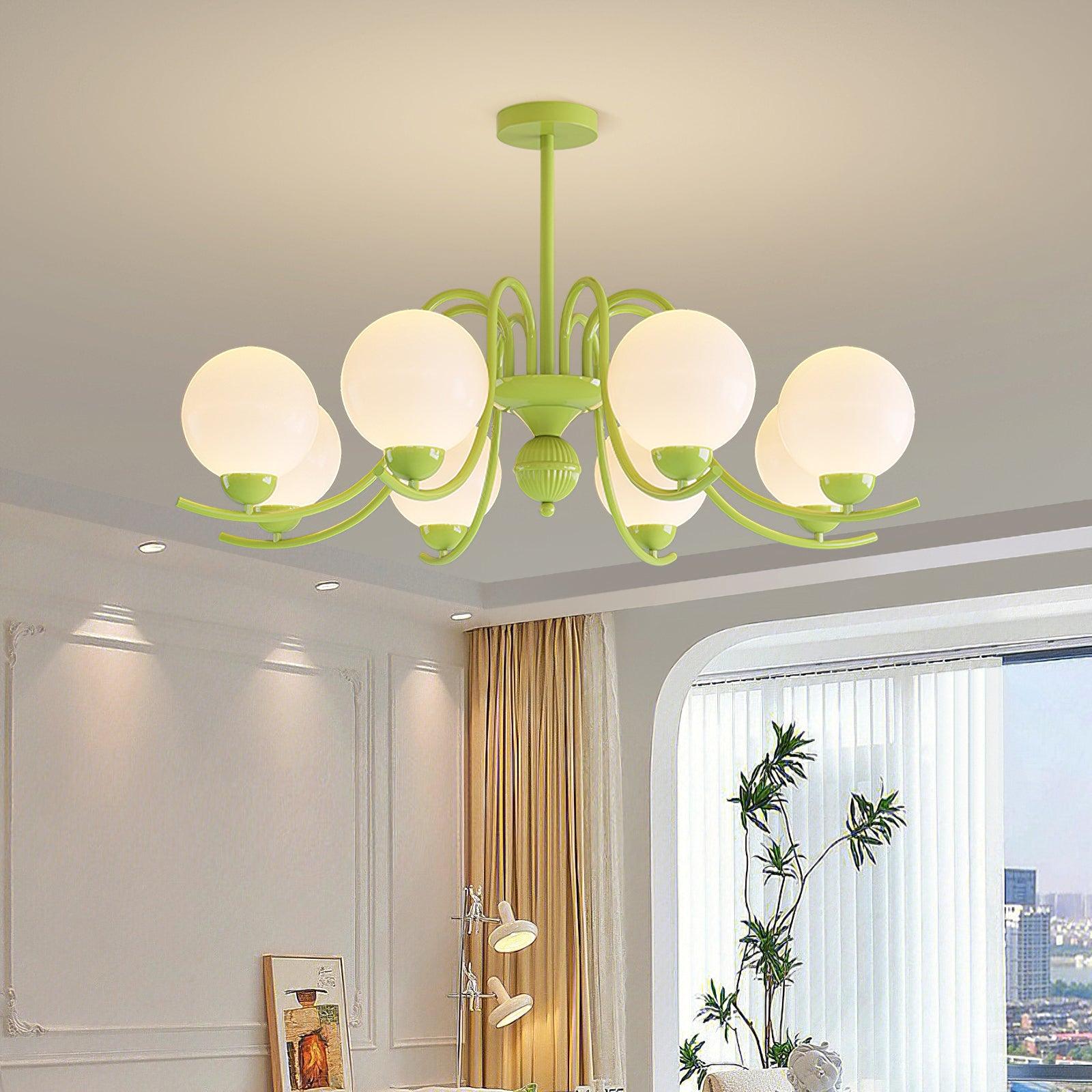 Vanilla Ball Chandelier - Lumpaz