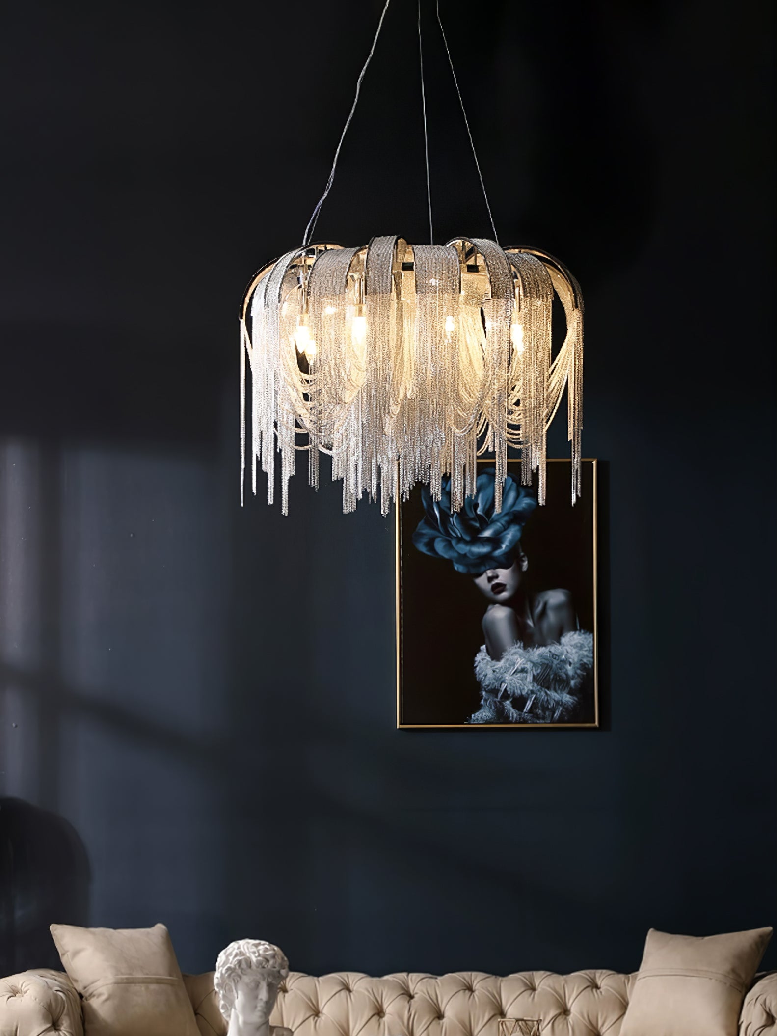 Length Chains Chandelier - Lumpaz