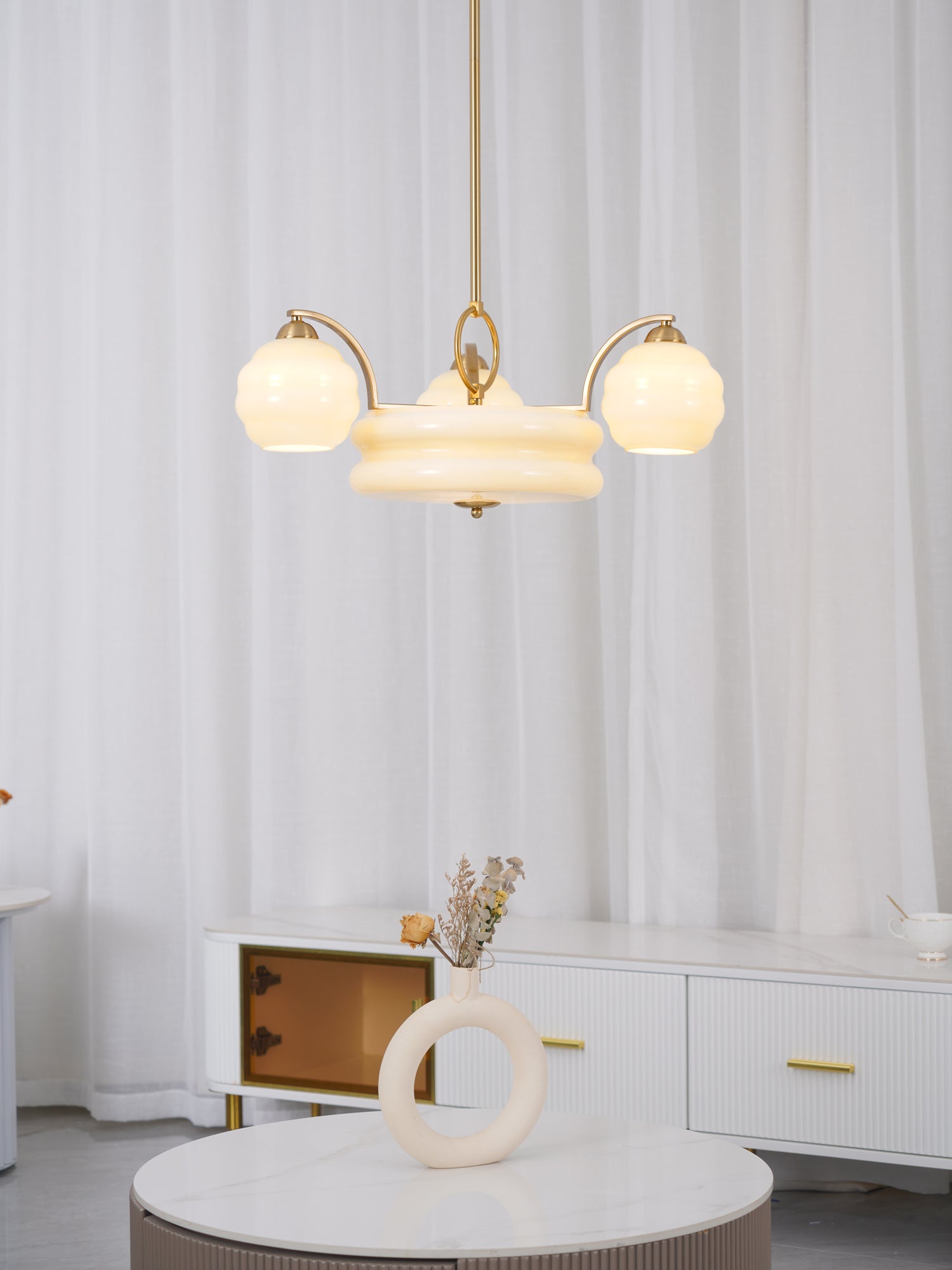 Art Deco Vintage Chandelier - Lumpaz