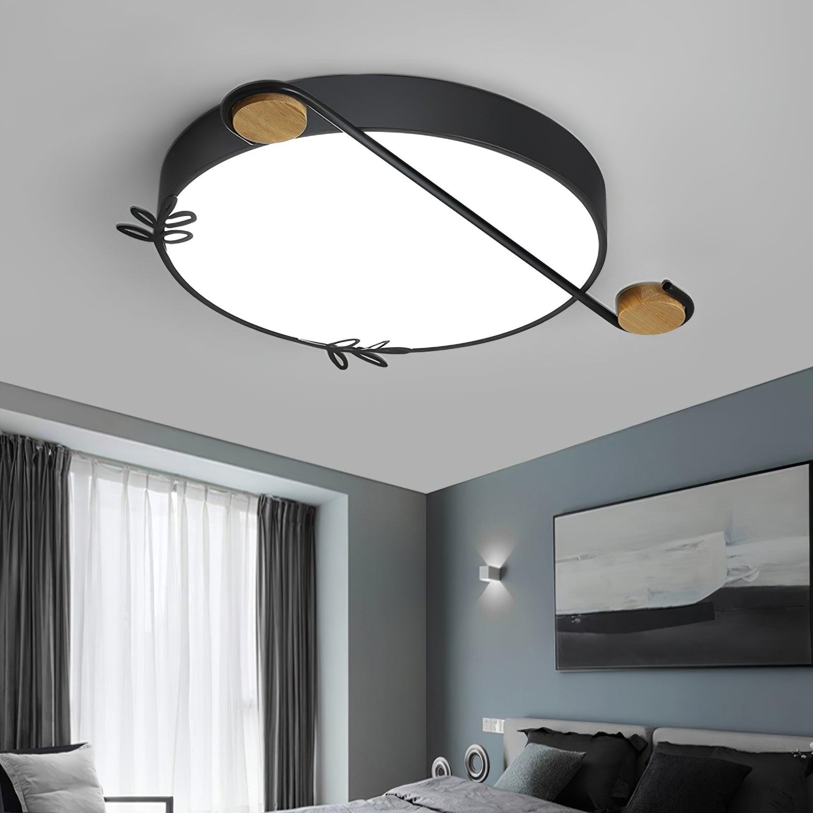 Musical Note Round Ceiling Lamp - Lumpaz