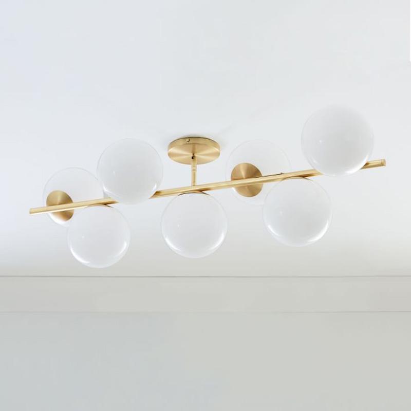 Sphere & Stem Chandelier - Lumpaz