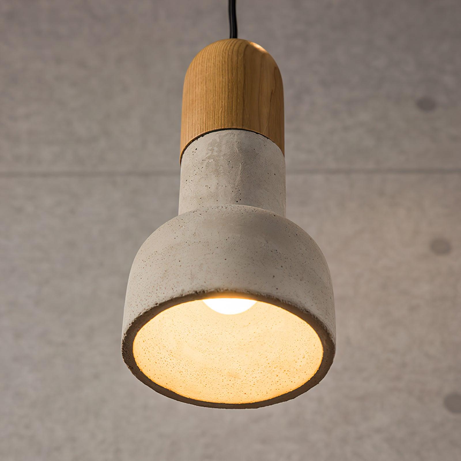 Nessa Wood Pendant Light - Lumpaz