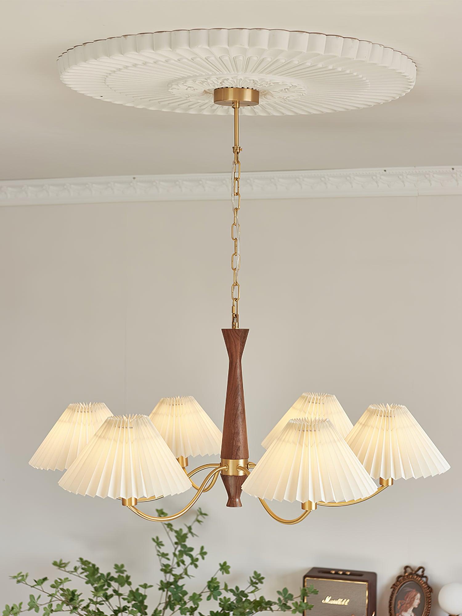 Pleated Chandelier - Lumpaz