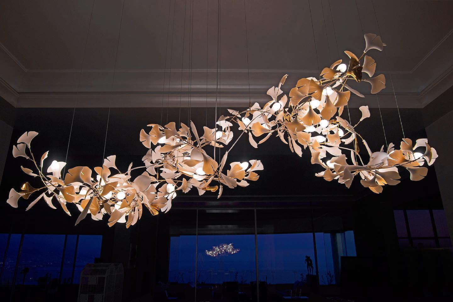 Gingko Chandelier A - Lumpaz