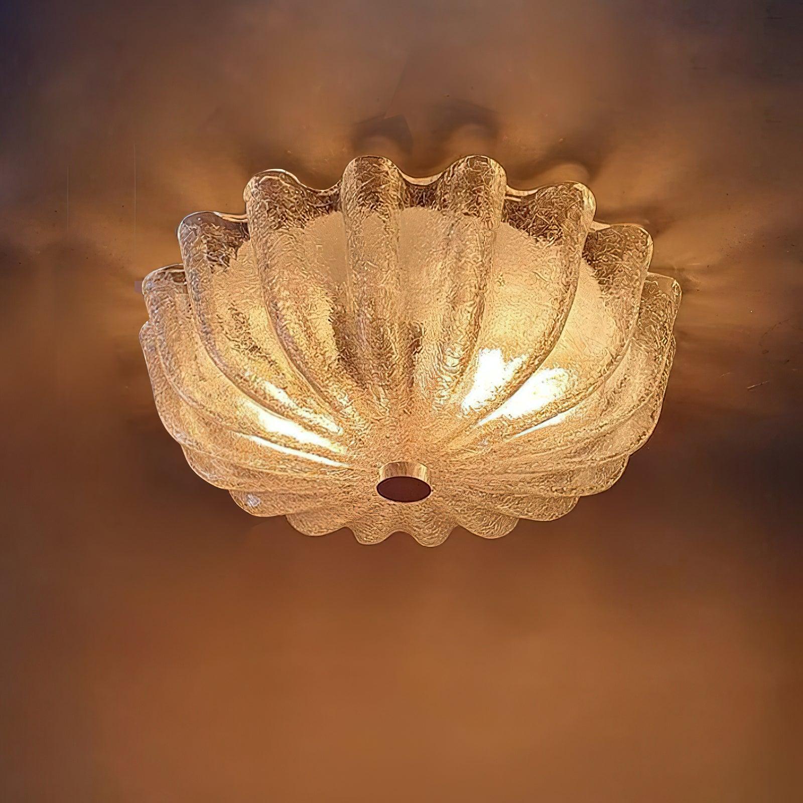 Murano Glass Flush Ceiling Light - Lumpaz