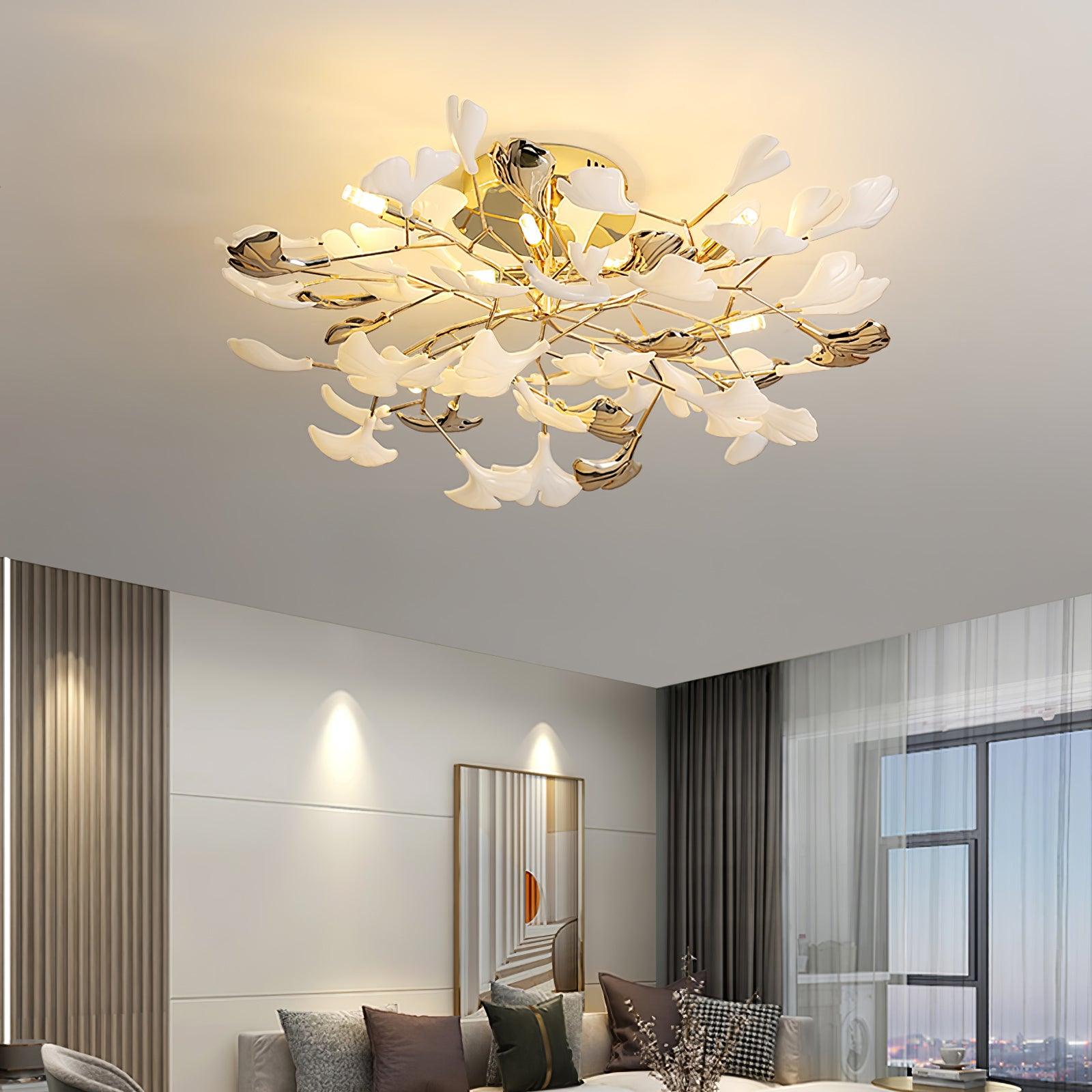 Gingko Rotating Ceiling Lamp - Lumpaz