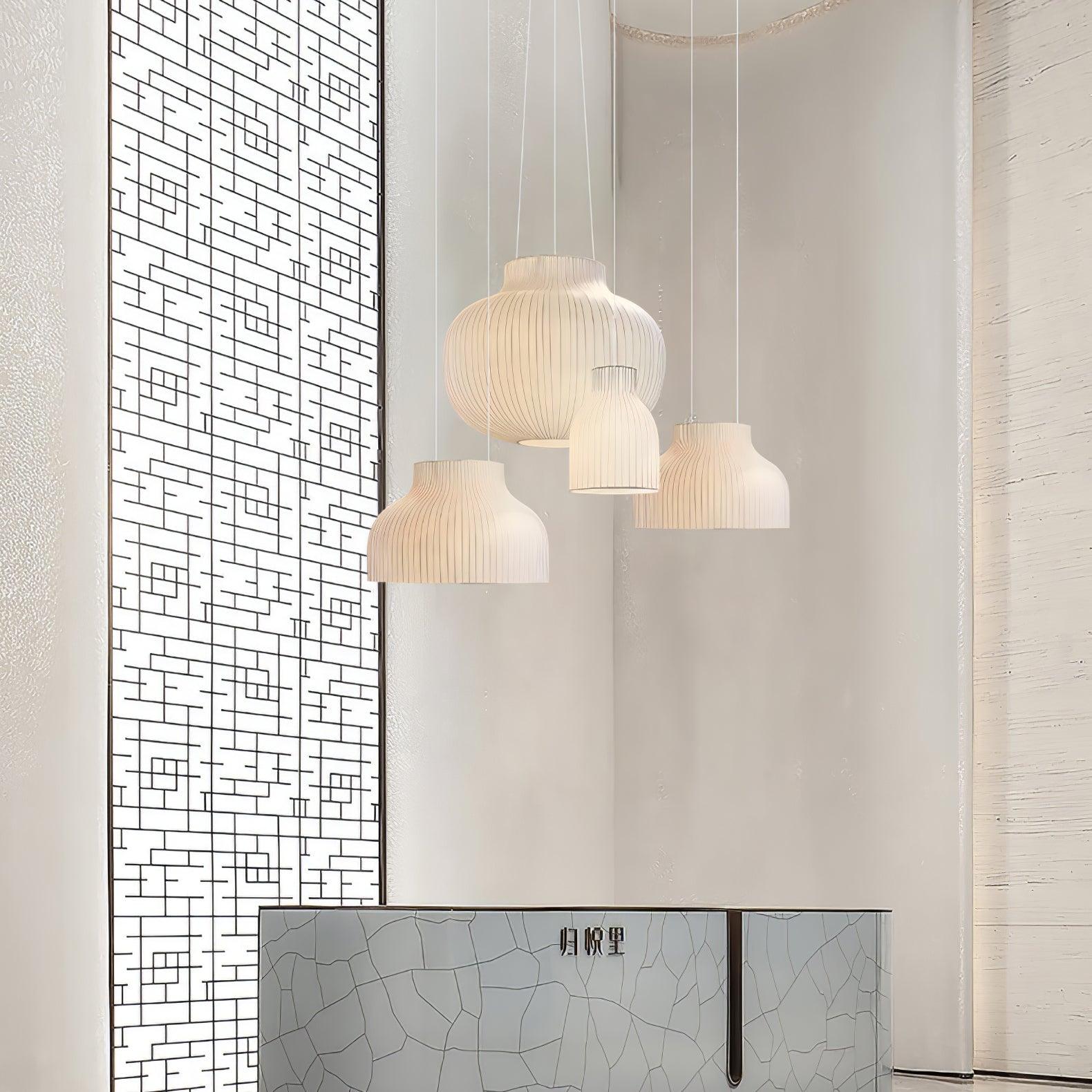 Serica Trio Silk Pendant Collection - Lumpaz