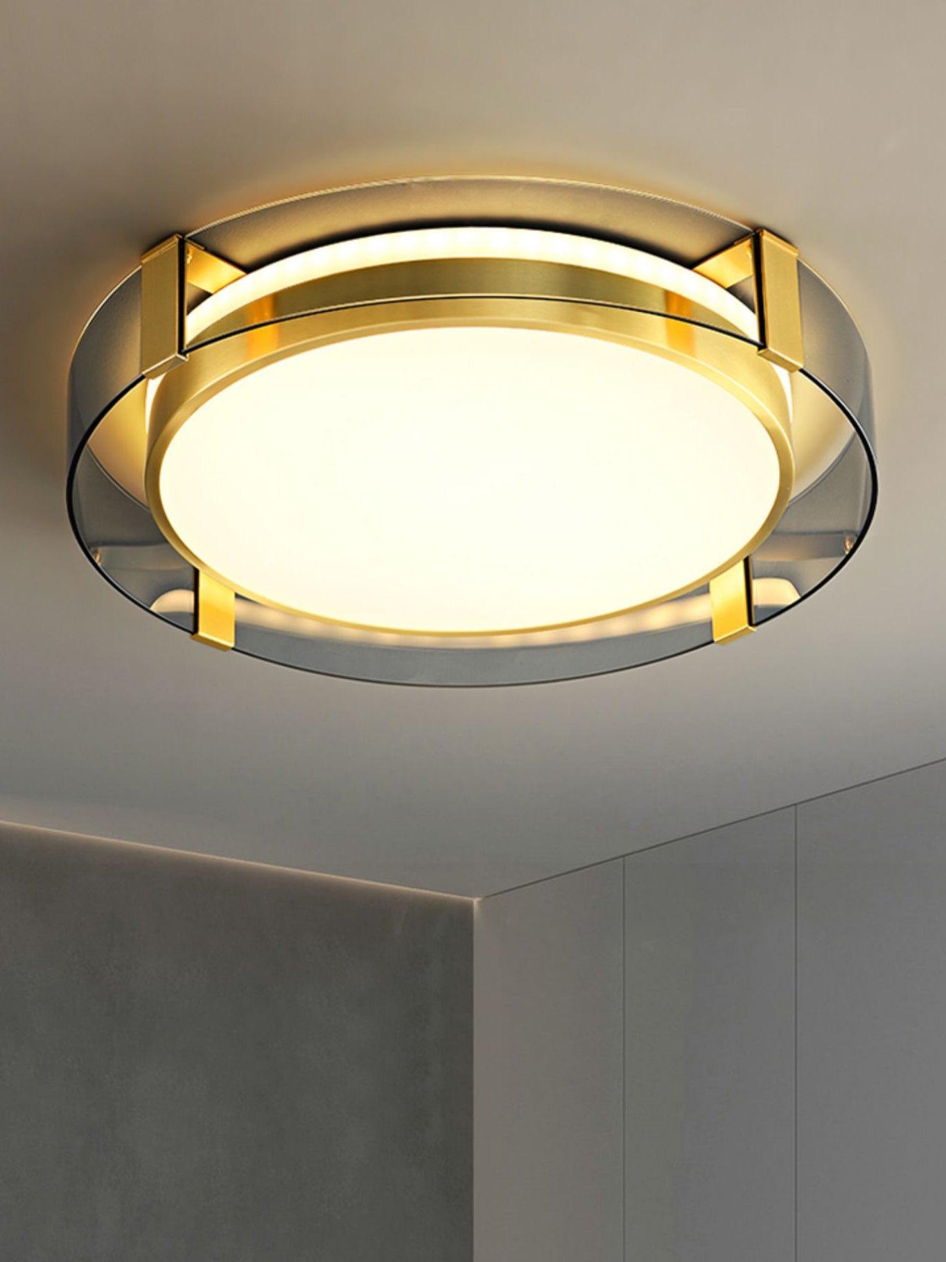 Round Low Profile Ceiling Light - Lumpaz
