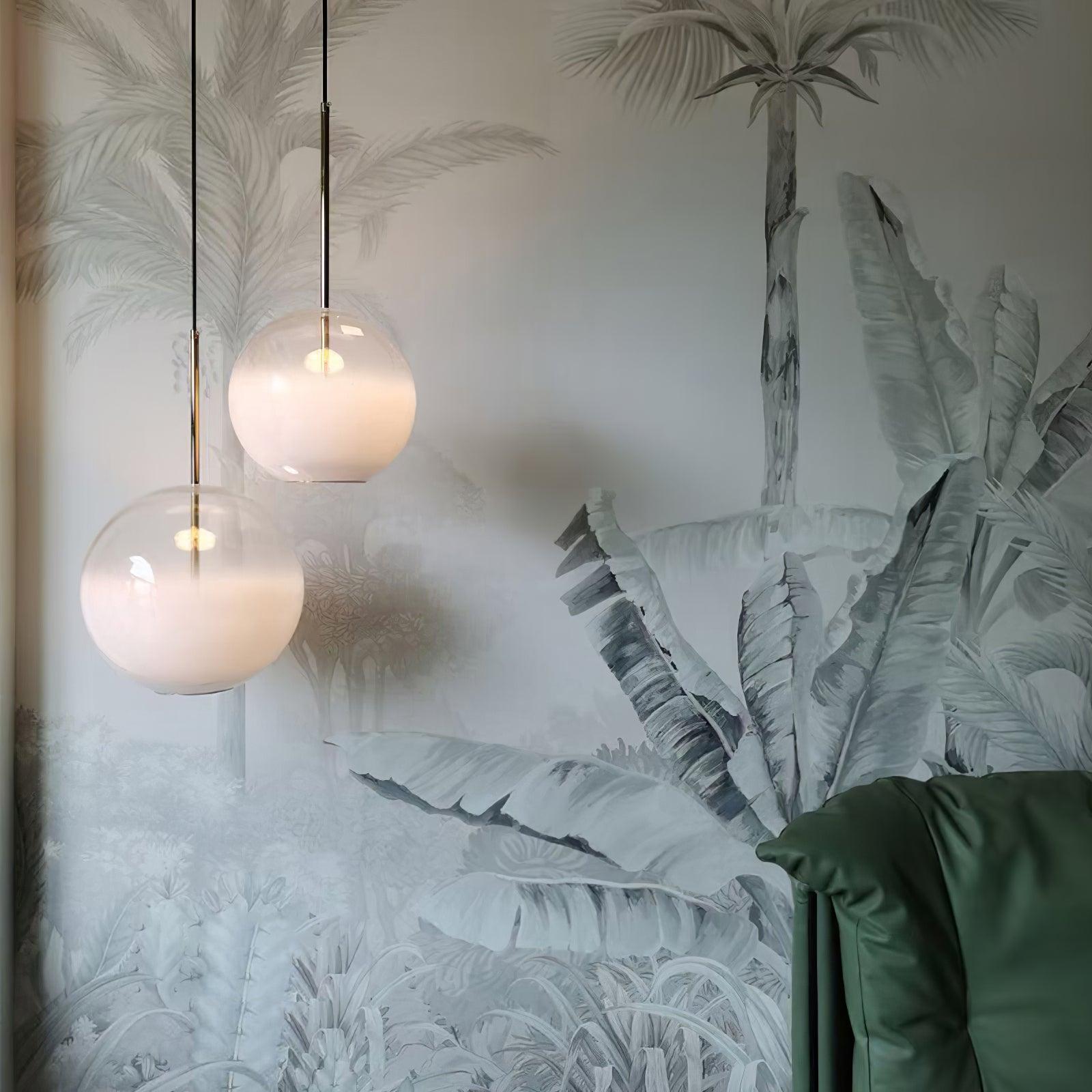 Tindari Glass Pendant Light - Lumpaz