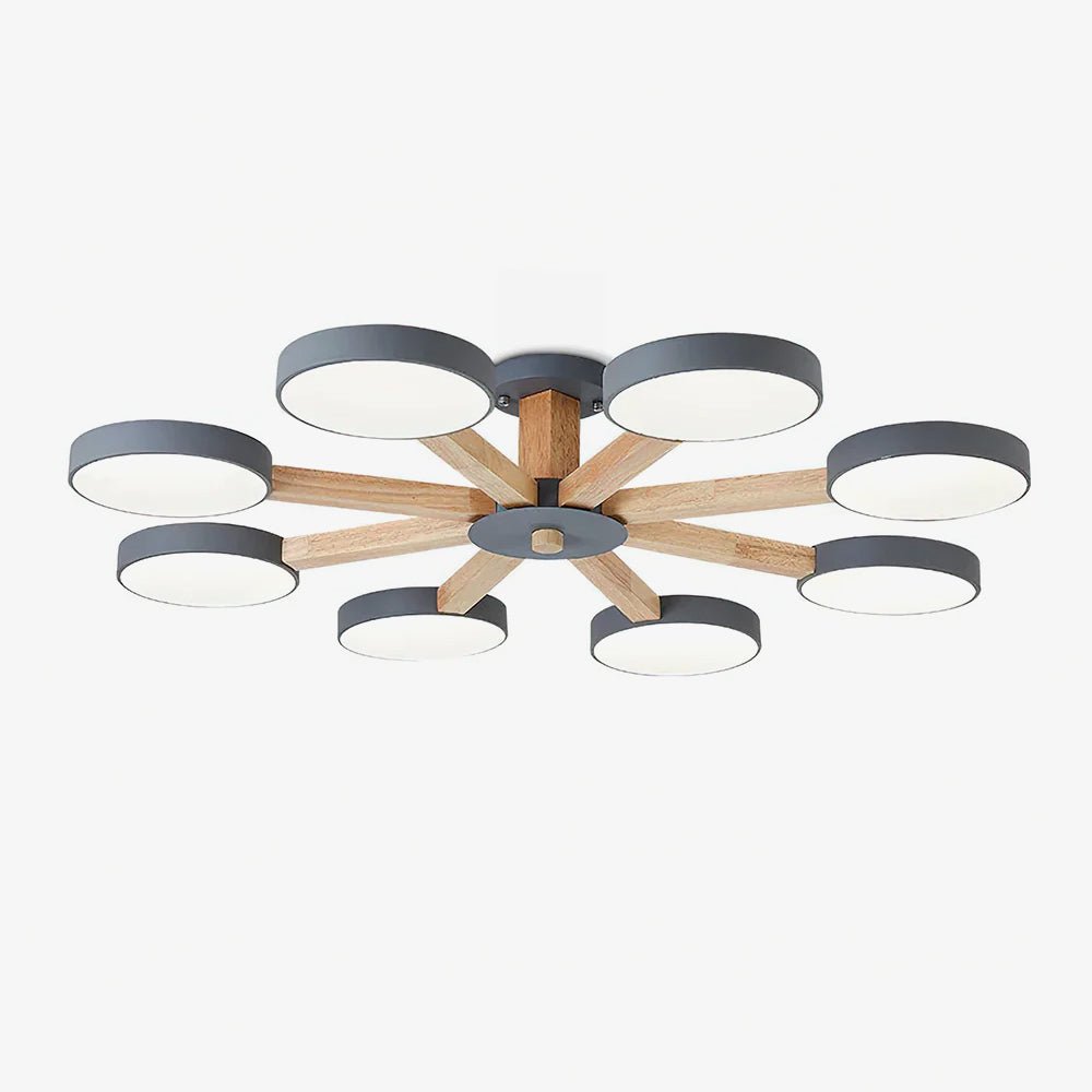 Modern Multi Stem Chandelier - Lumpaz