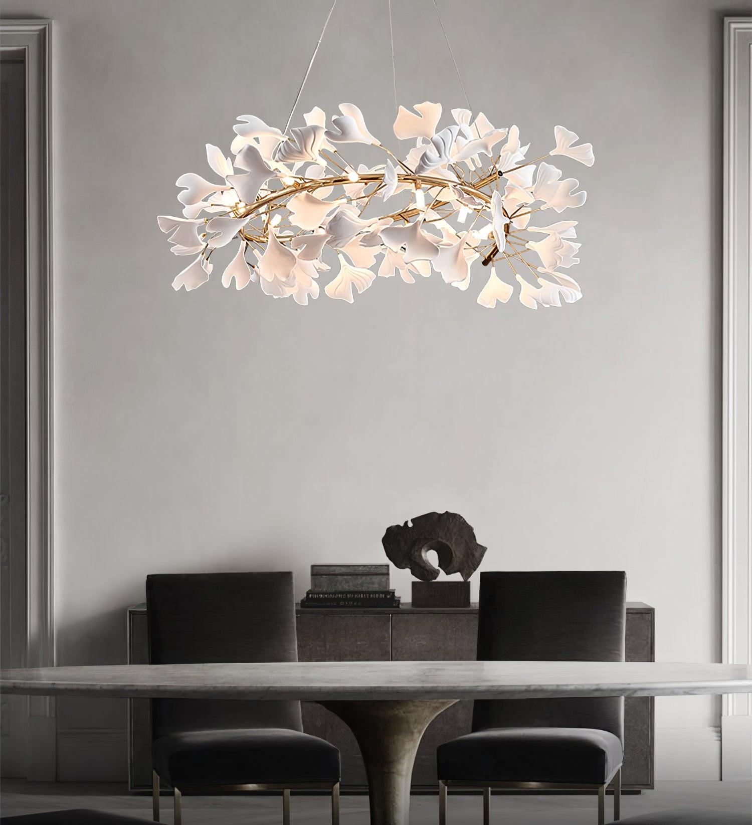 Gingko Chandelier U - Lumpaz