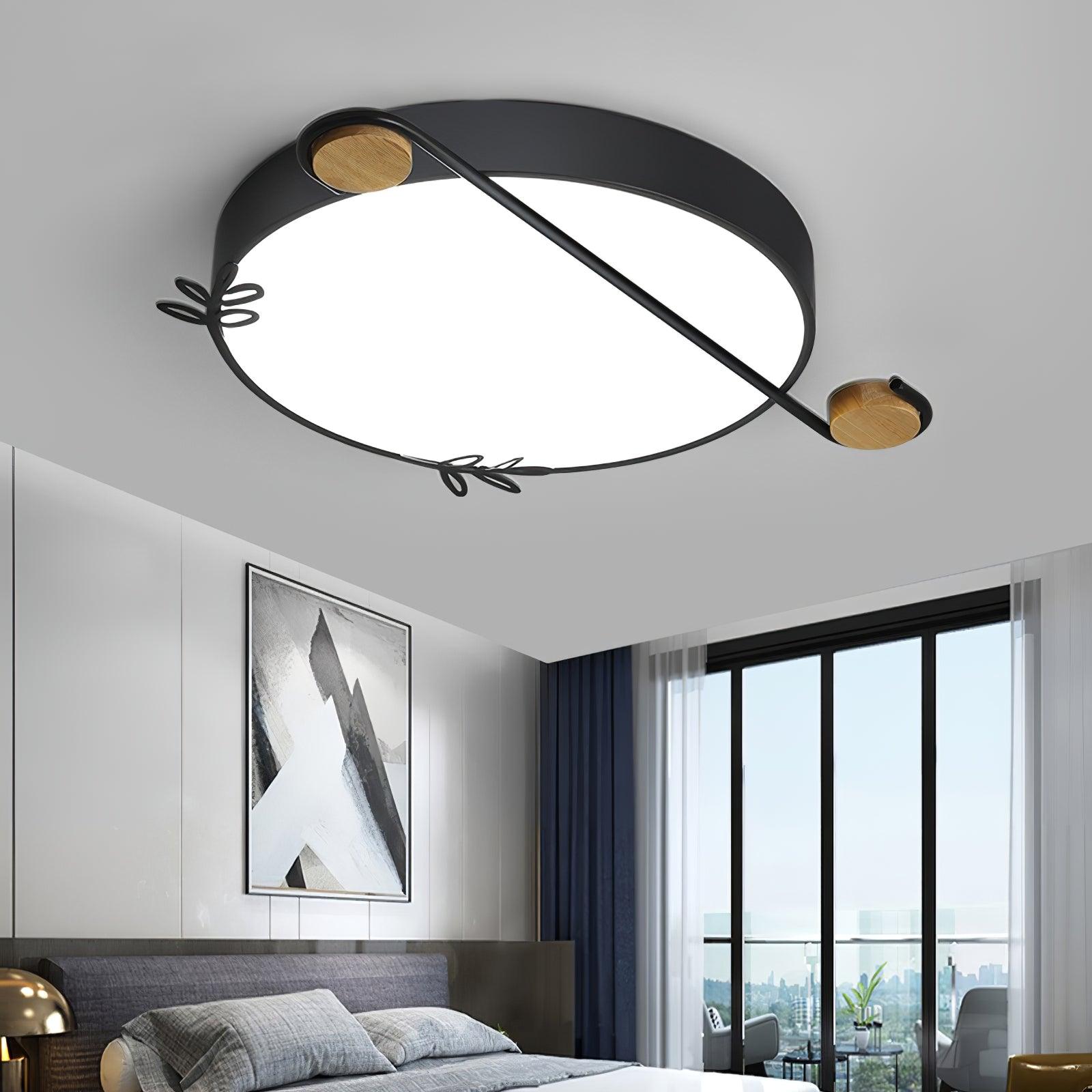 Musical Note Round Ceiling Lamp - Lumpaz