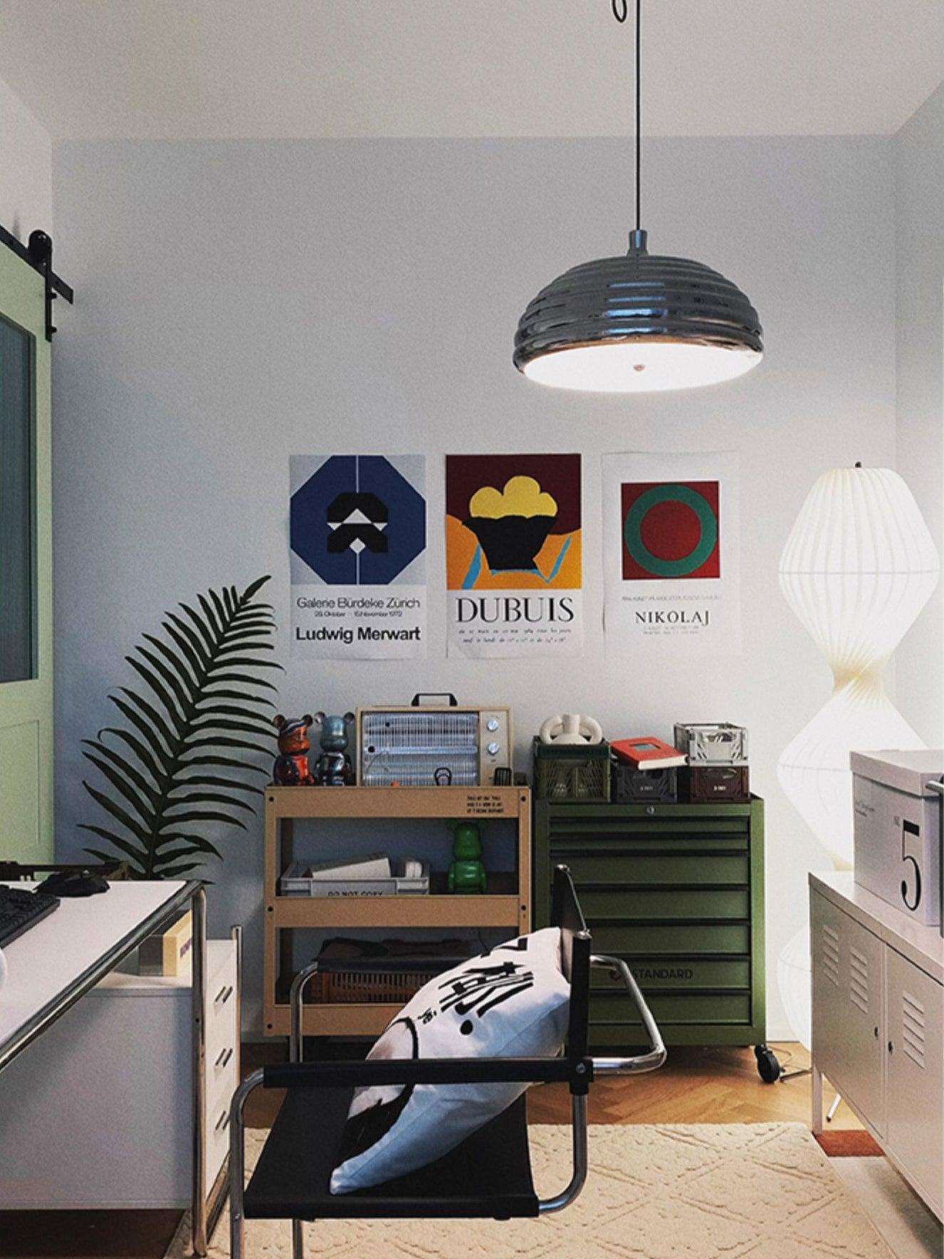 Saturno Chrome Pendant Lamp - Lumpaz