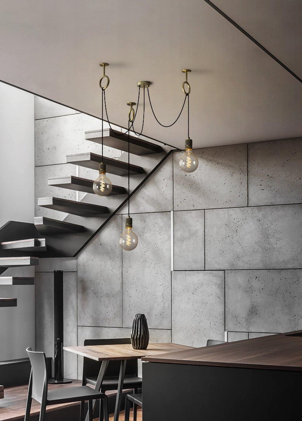 Industrial Spider Chandelier - Lumpaz