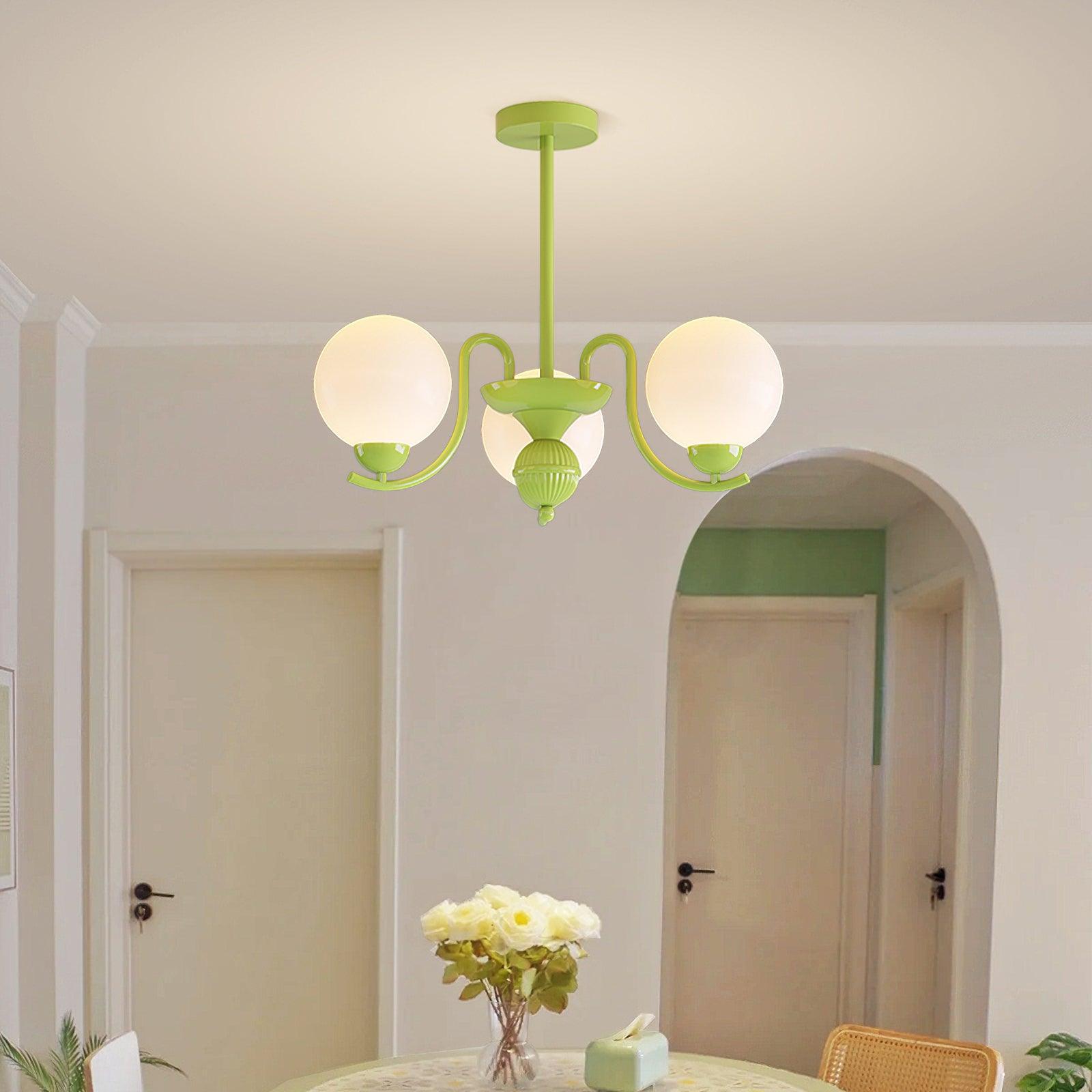 Vanilla Ball Chandelier - Lumpaz