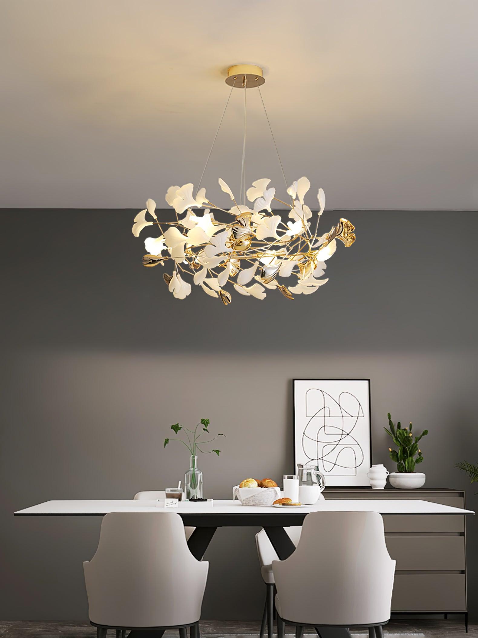 Gingko Chandelier H - Lumpaz
